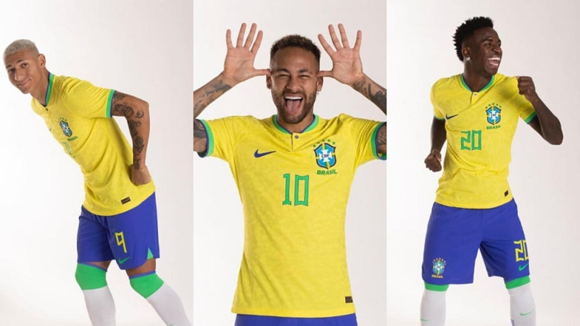 Montagem - Ensaio Seleção Brasileira