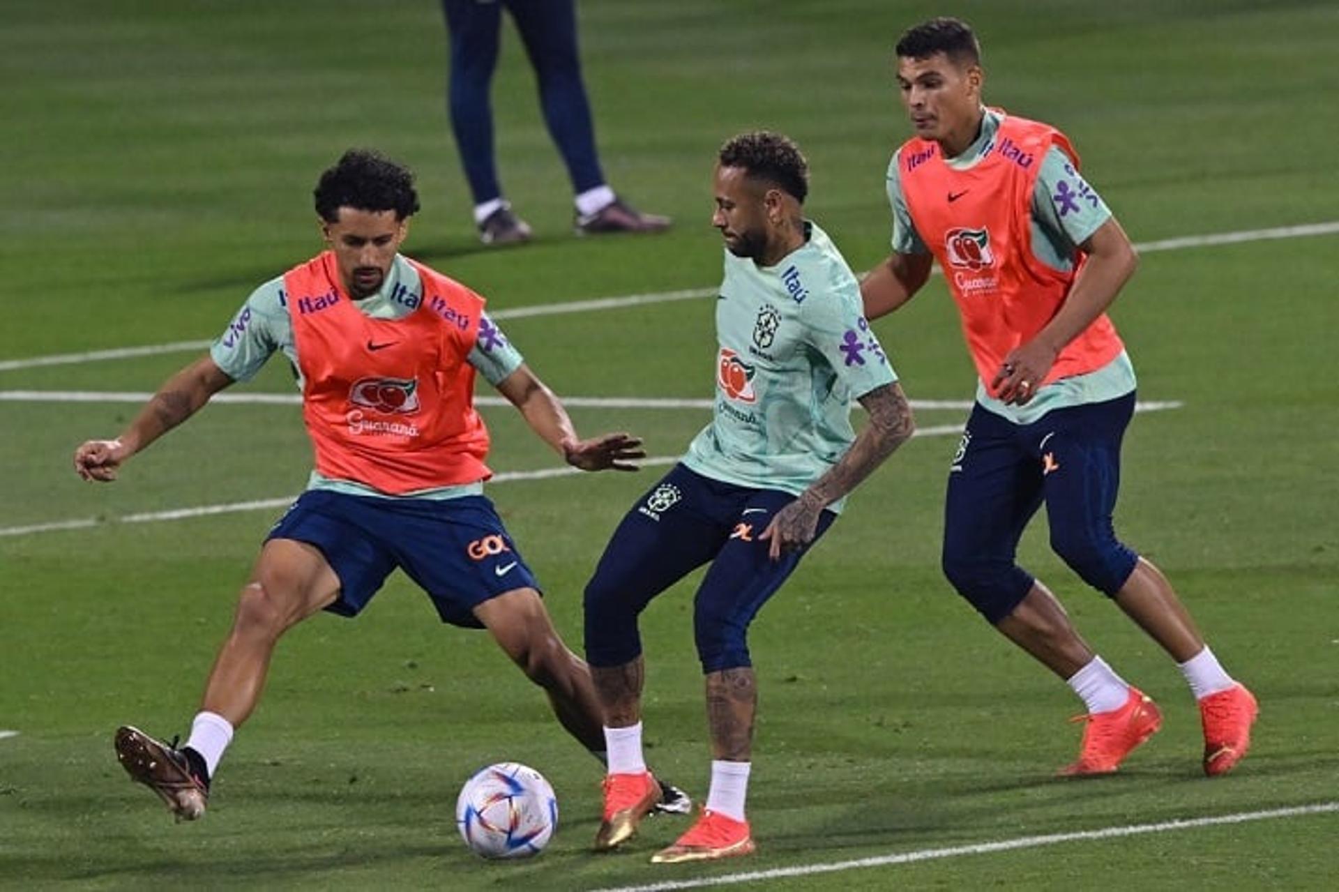 Primeiro Treino Seleção Brasileira no Qatar