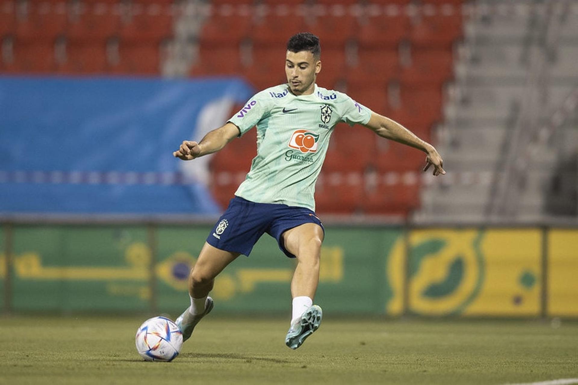 Gabriel Martinelli - Primeiro treino da Seleção no Catar