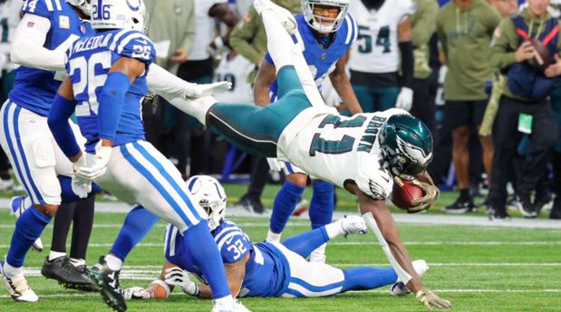 Philadelphia Eagles tem a melhor campanha da NFL