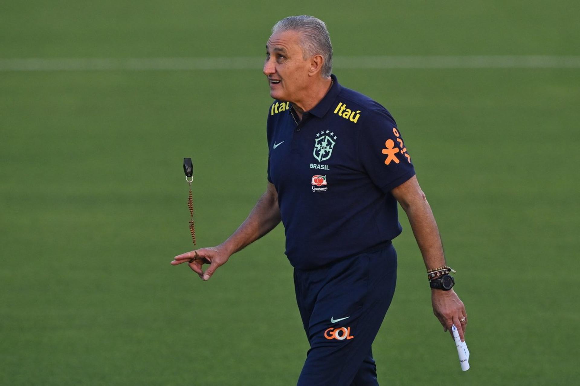 Treino da Seleção Brasileira em Doha - 20/11 - Tite