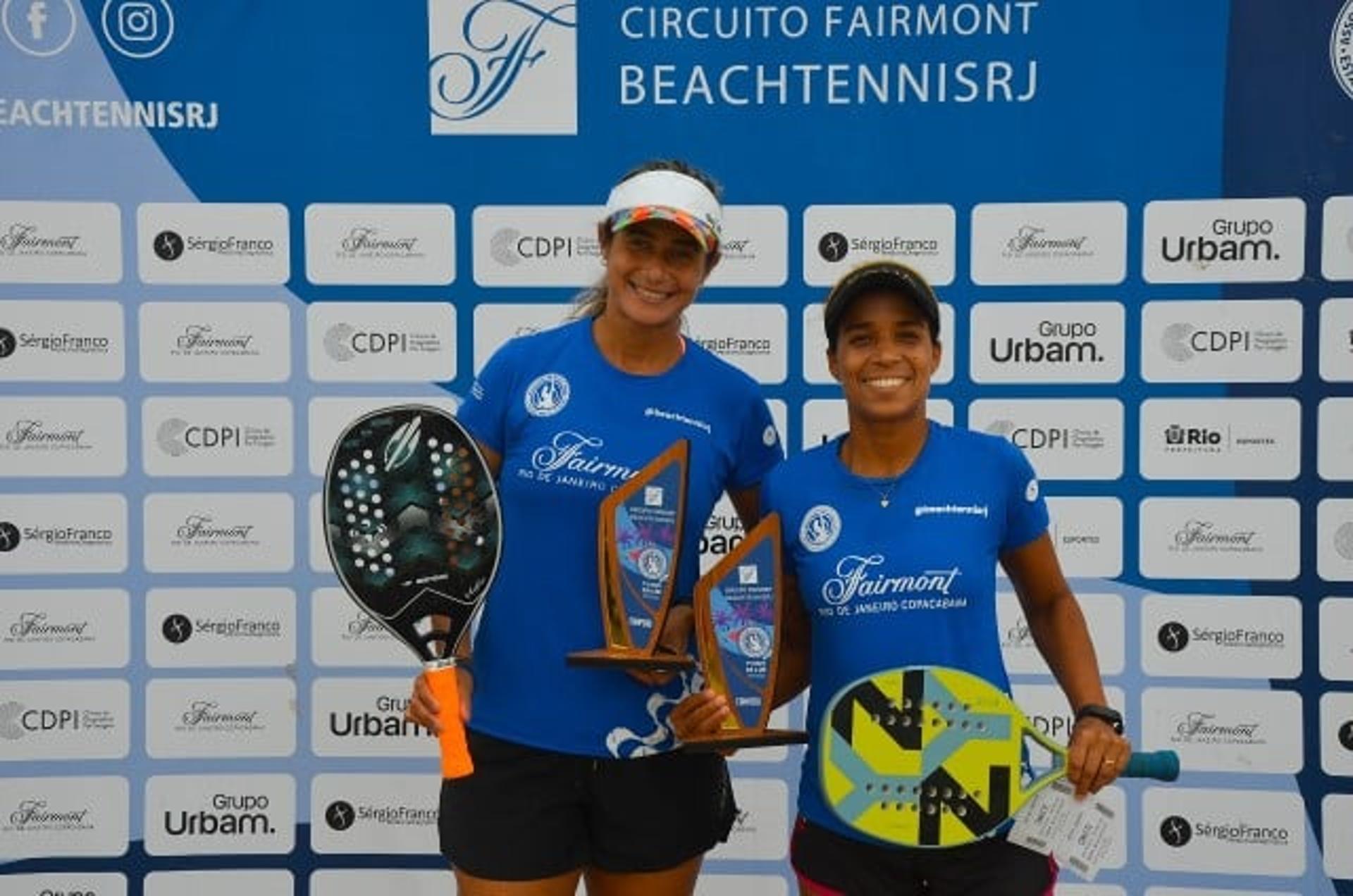 Campeãs do Feminino Open na 7ª etapa do Circuito RJ de Beach