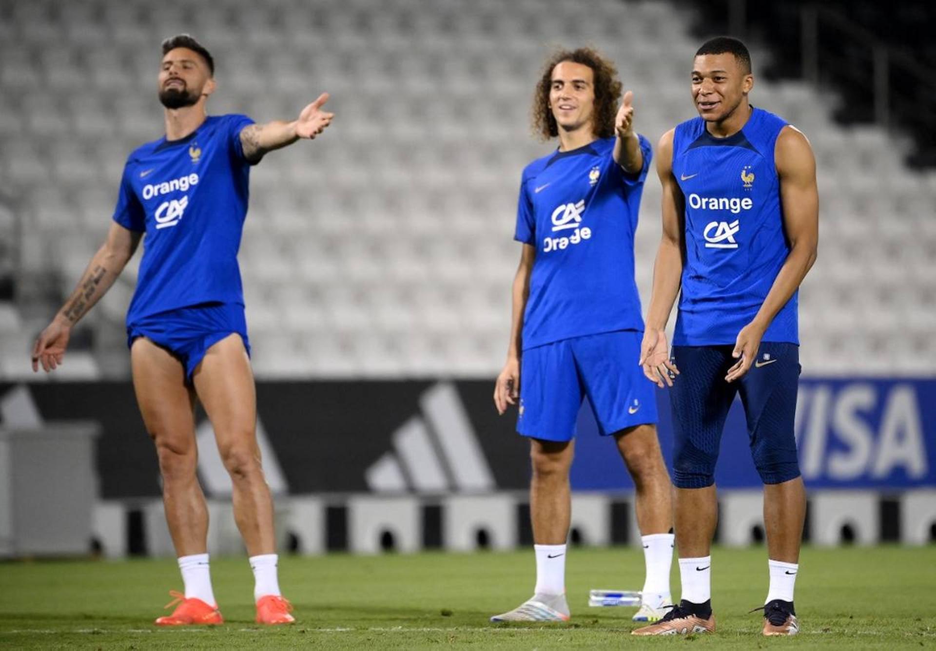 Giroud Guendouzi Mbappé