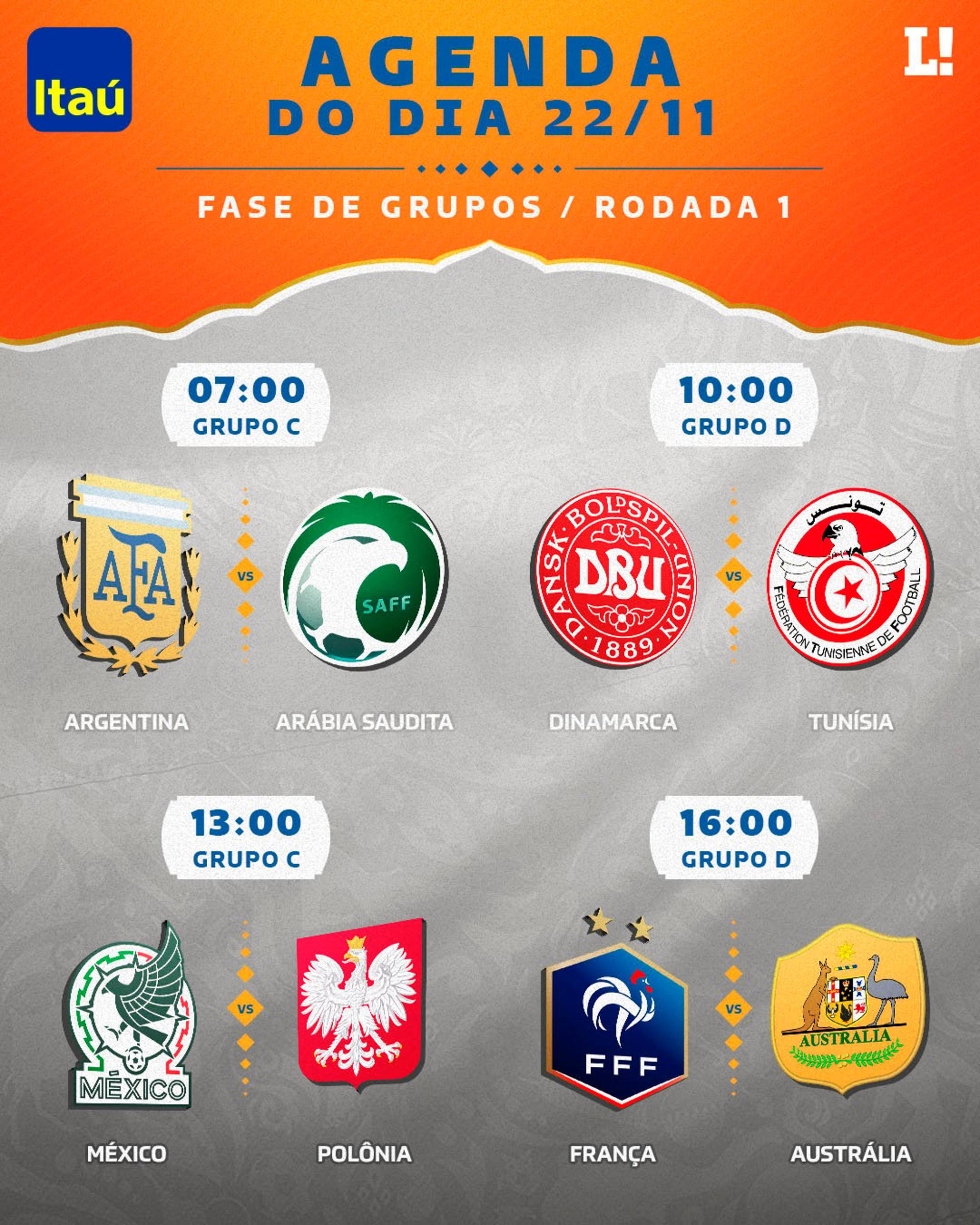 Agenda da Copa