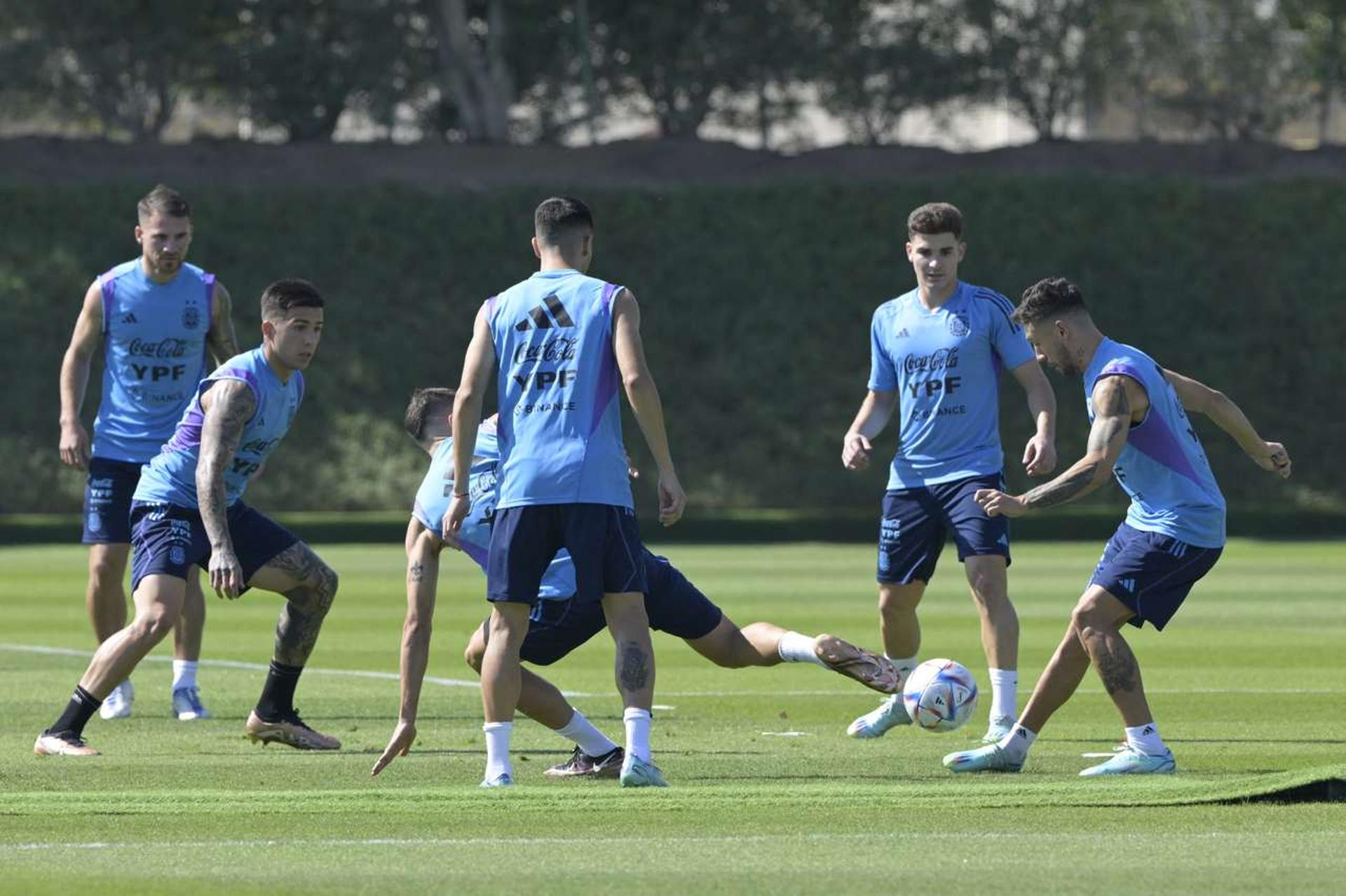 Treino Argentina