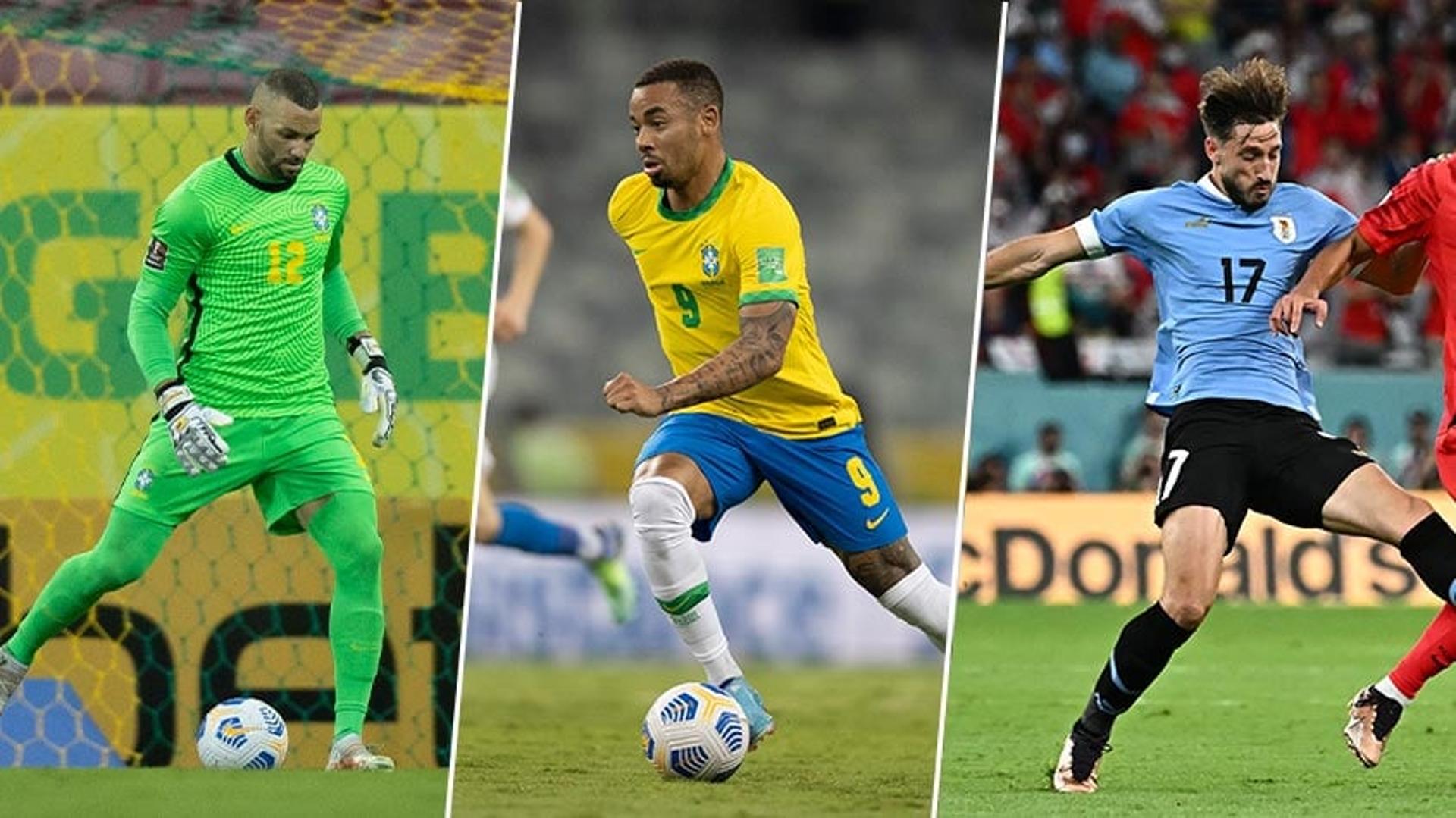 Weverton, Gabriel Jesus e Viña