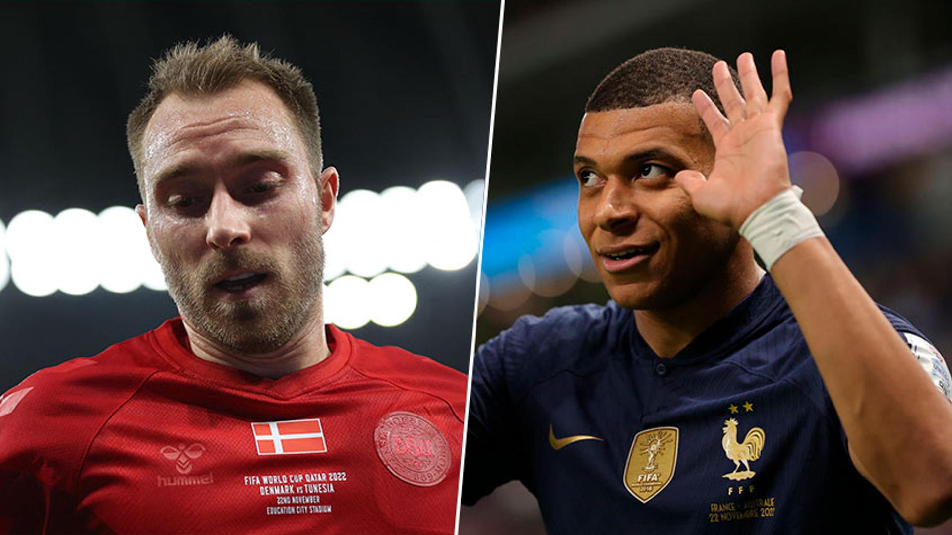 Mbappe e Eriksen