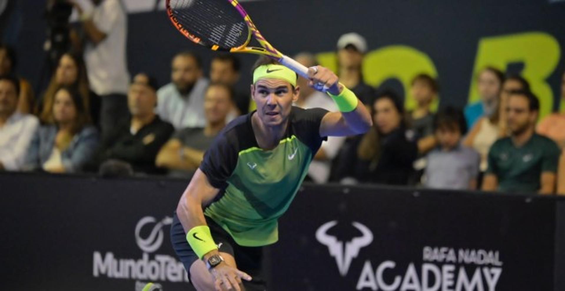 Rafael Nadal em Belo  Horizonte no Mineirinho