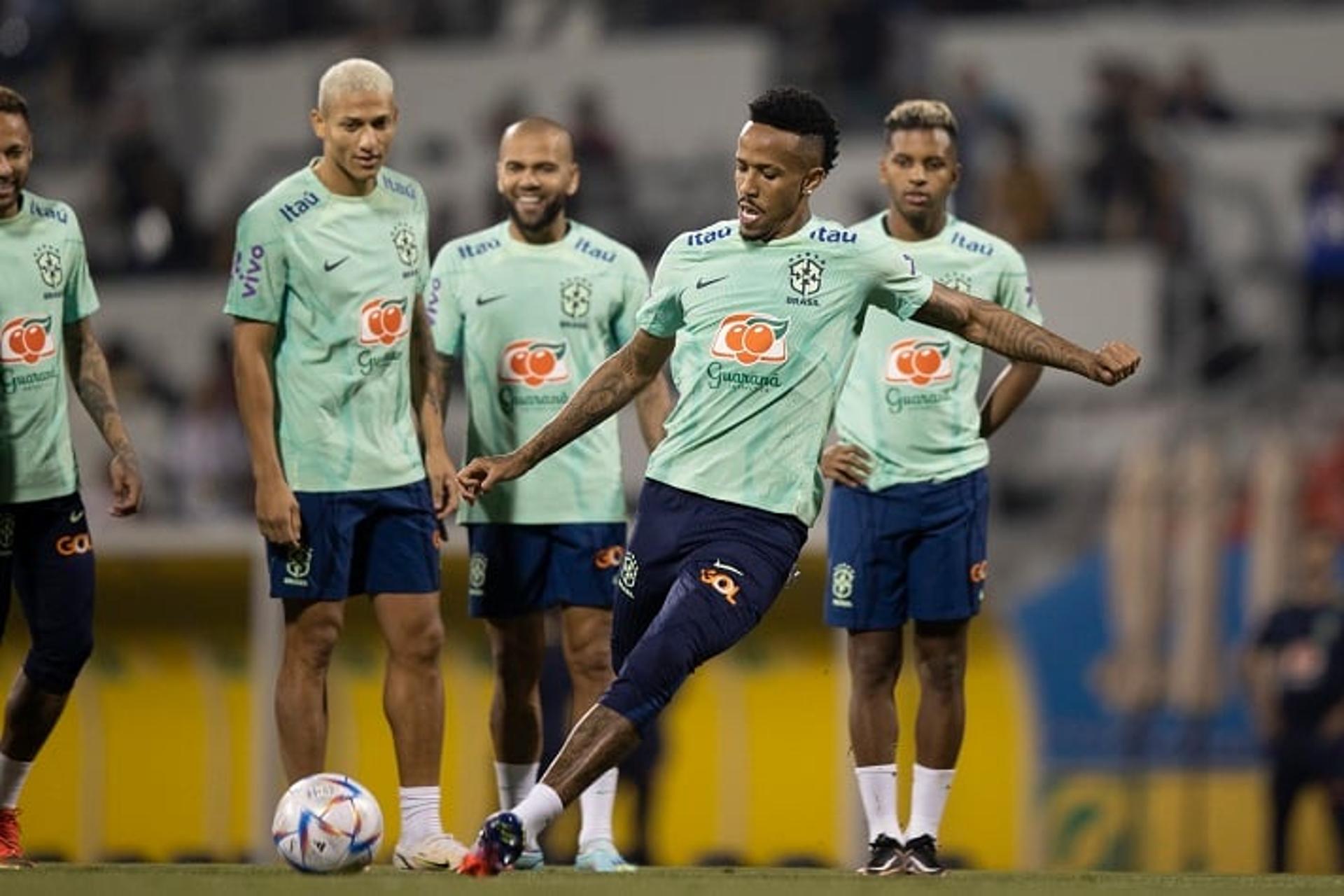 Éder Militão - Treino Seleção Brasileira Qatar