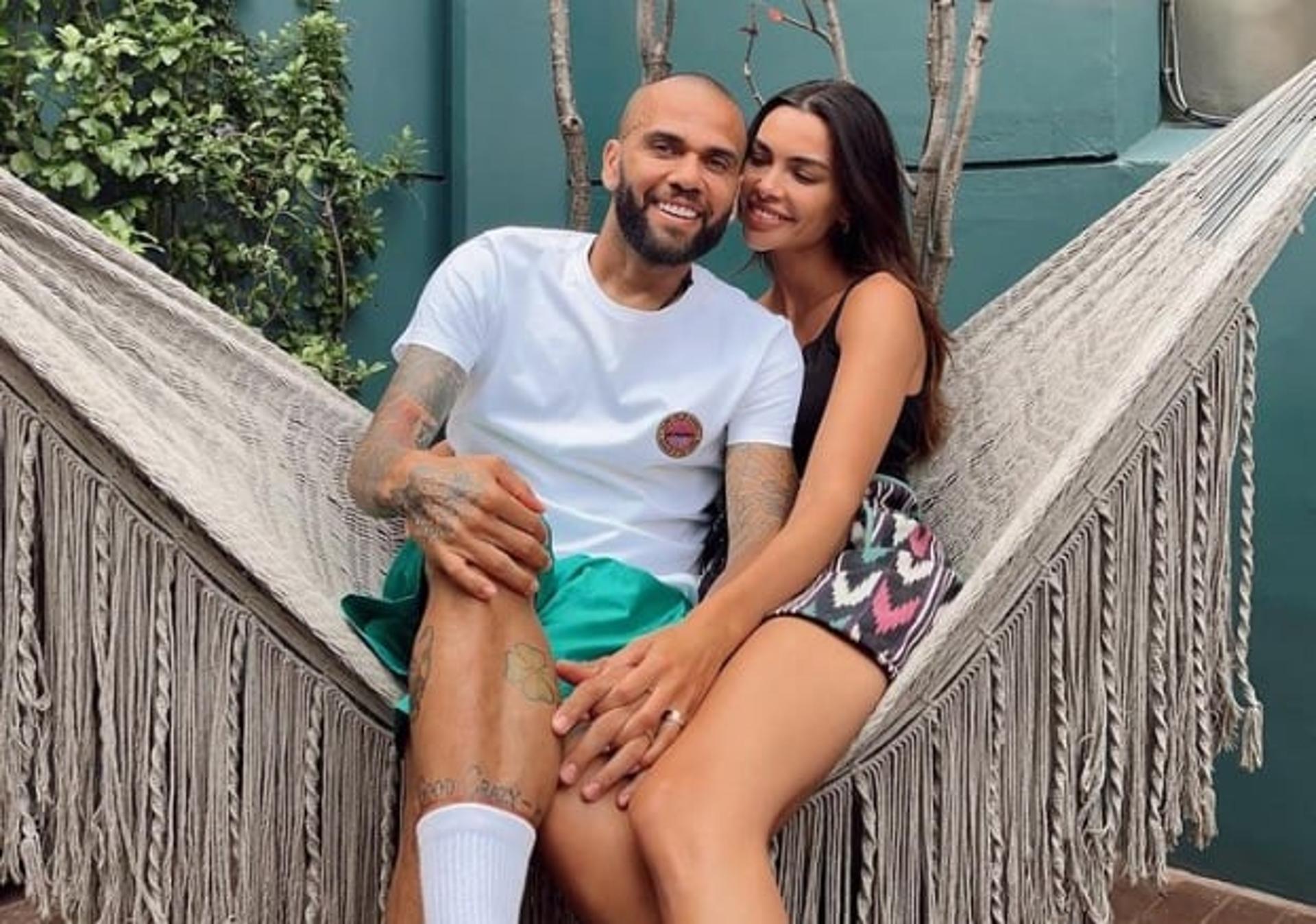 Daniel Alves e Joana