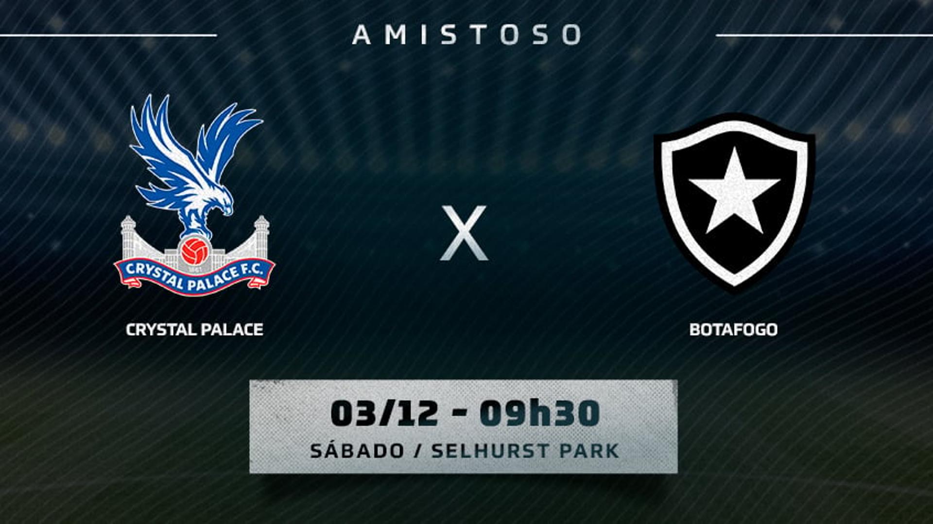 Chamada - Crystal Palace x Botafogo