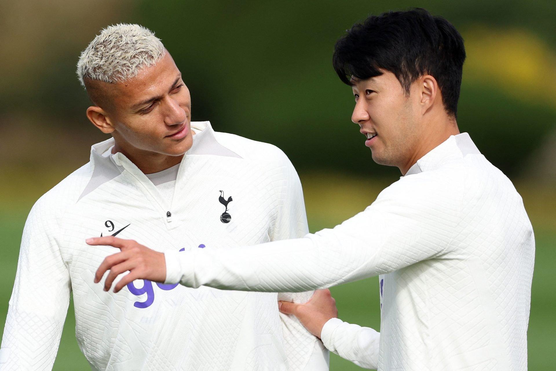 Richarlison e Heung-min Son - Tottenham