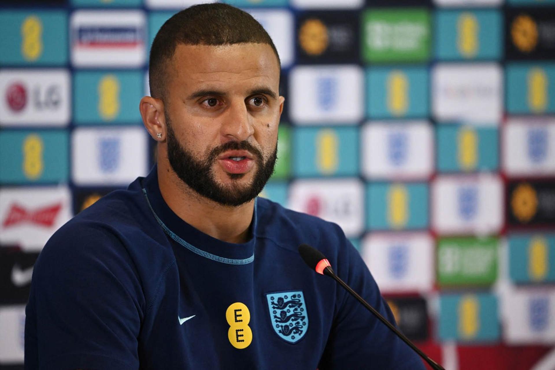 Kyle Walker - Entrevista Coletiva - Inglaterra - Copa do Mundo 2022