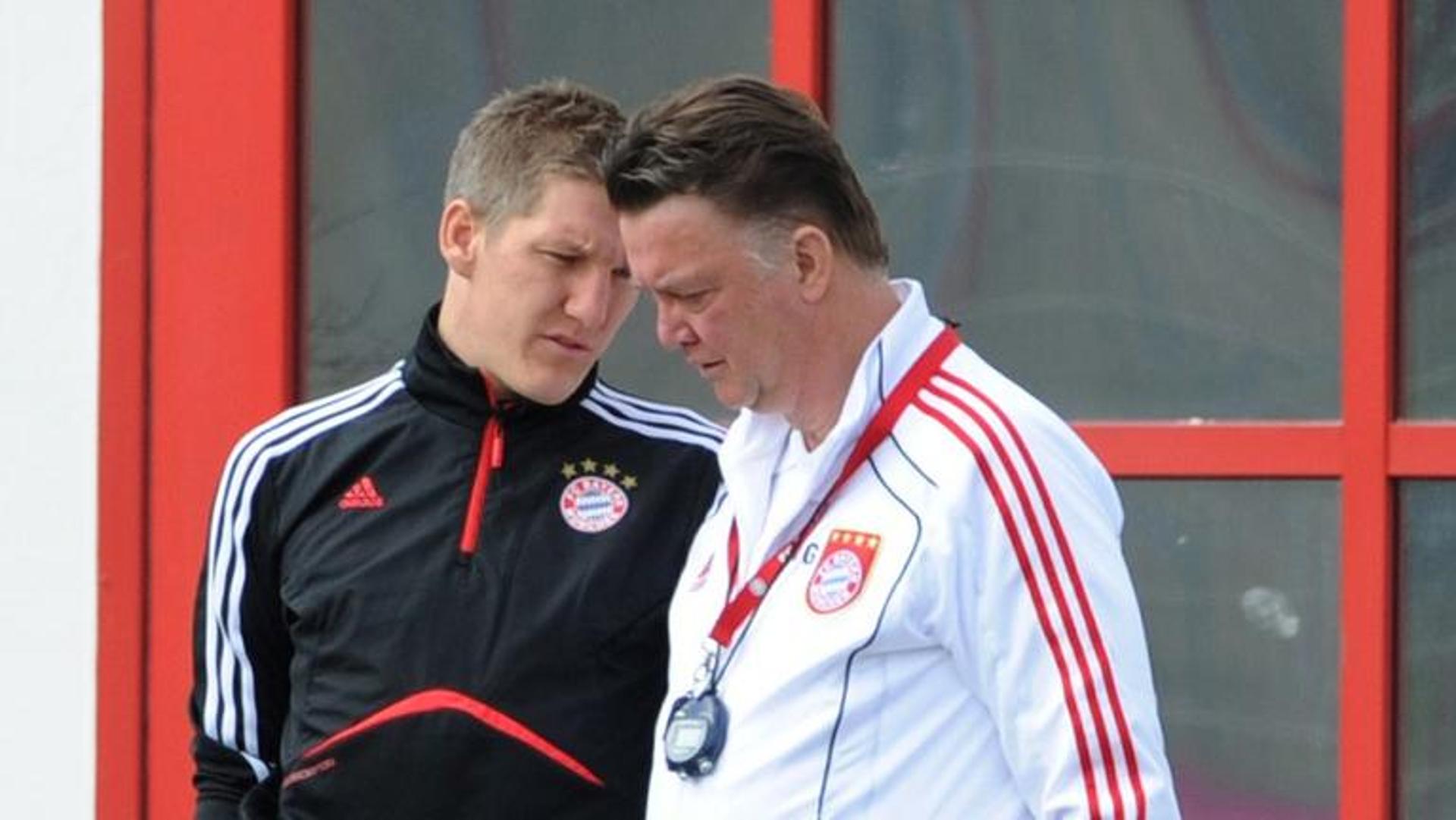 Schweinsteiger e Van Gaal