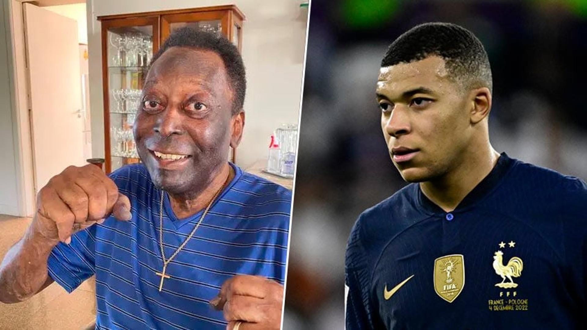 Montagem Pele - Mbappe