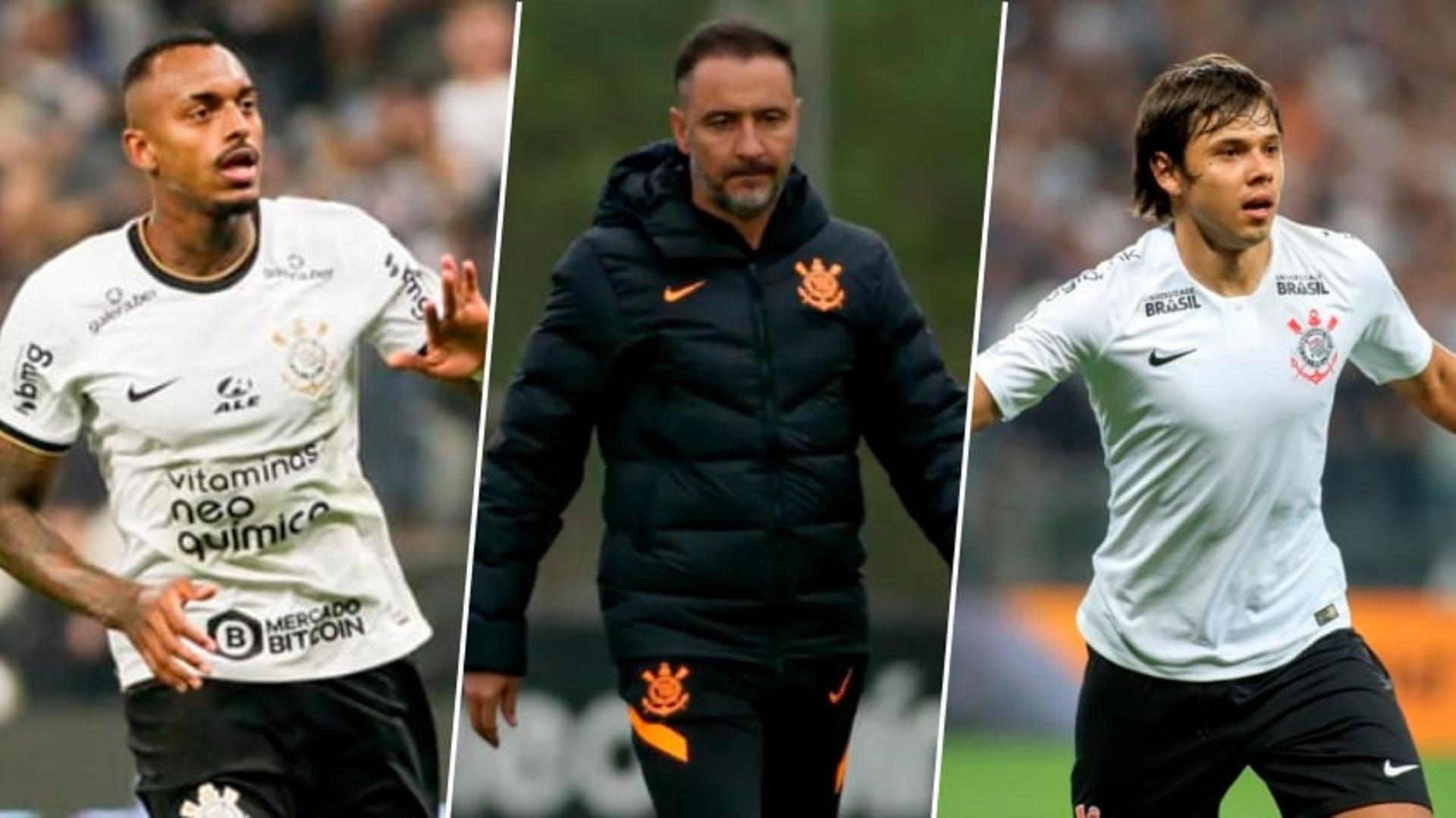 Raul Gustavo, Vitor Pereira e Angel Romero