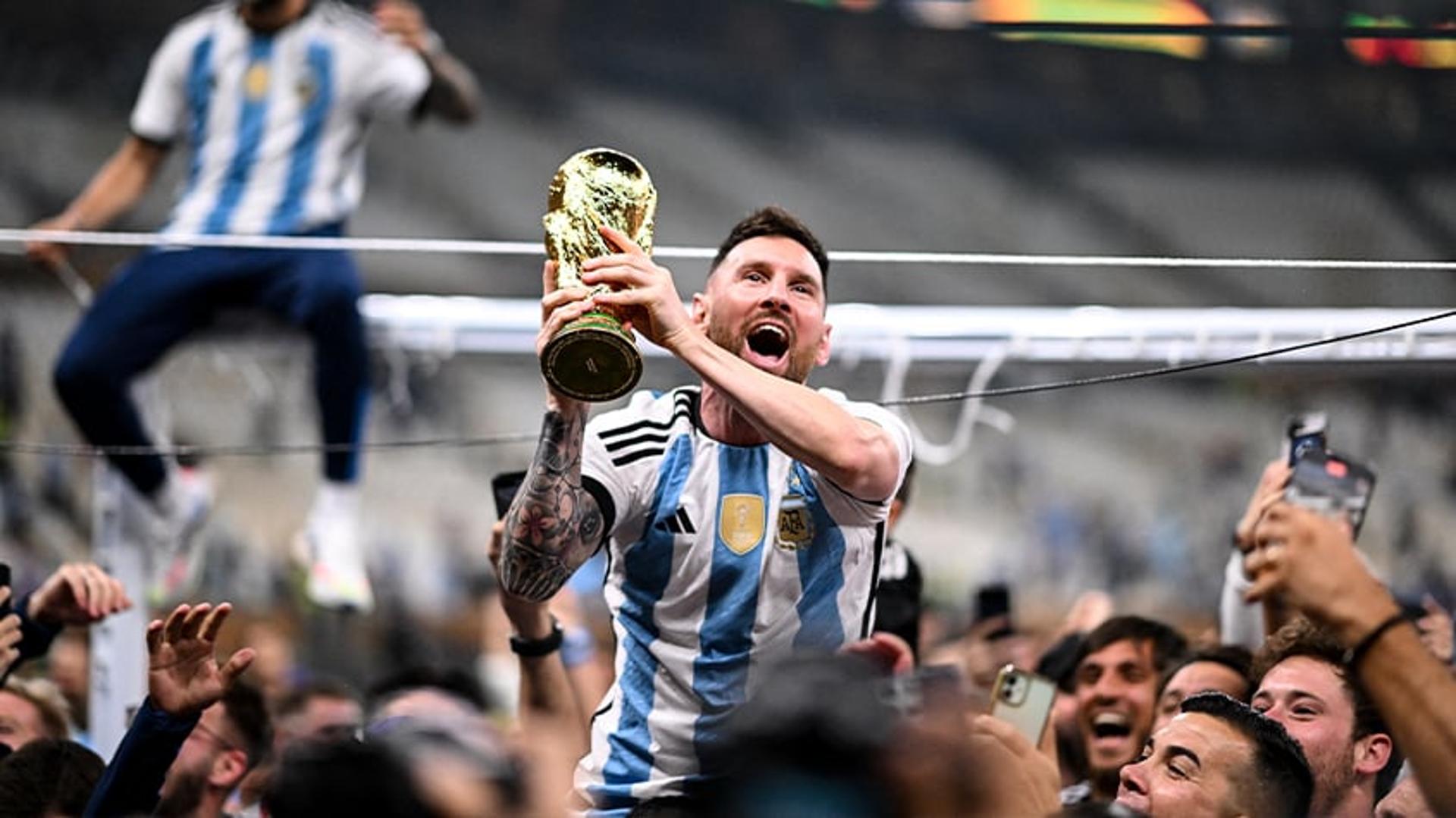 Argentina Taça Campeã do Mundo