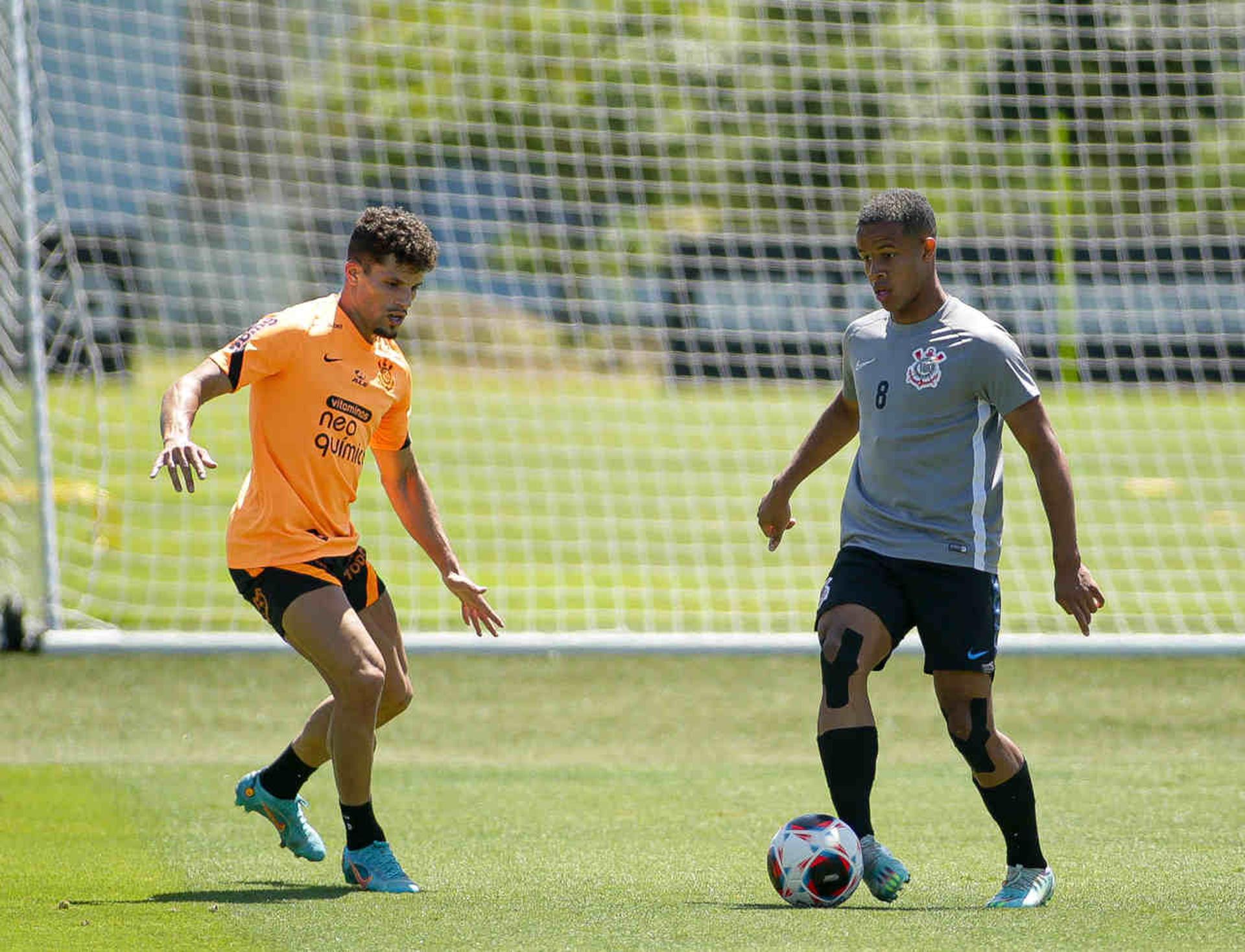 Rafael Ramos e Pedro - Jogo-treino Corinthians