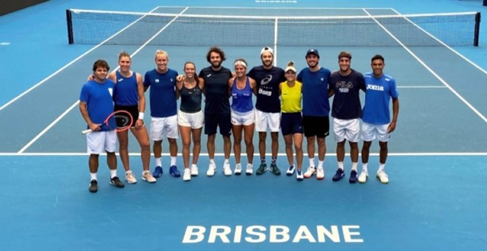 Equipe do Brasil reunida