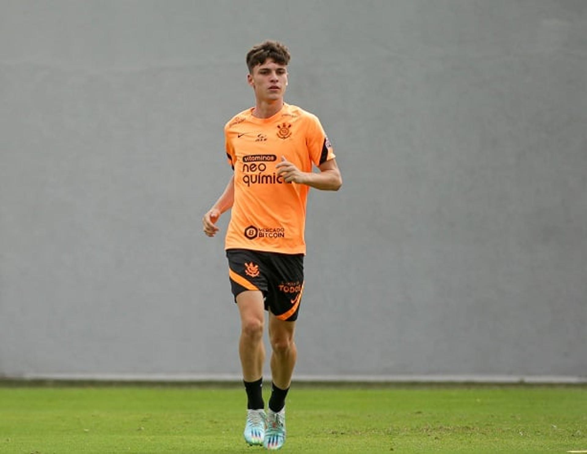 Breno Bidon - Treino Corinthians - Copinha