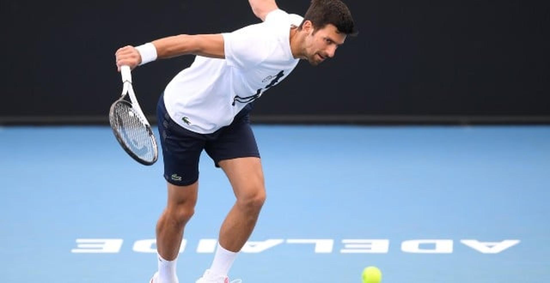 Novak Djokovic em Adelaide