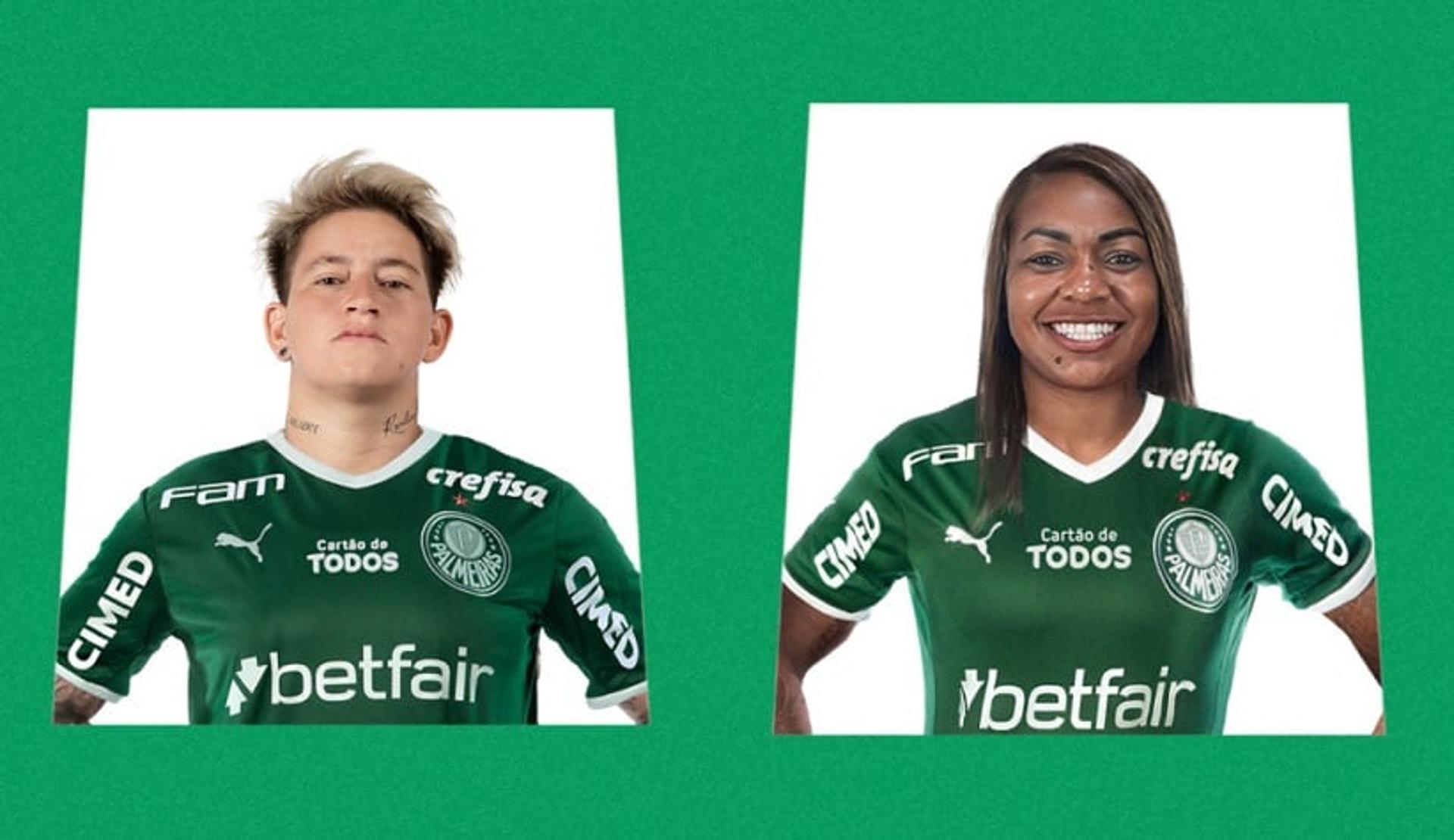 Montagem - Yamila Martínez e Ingrid Sorriso - Palmeiras