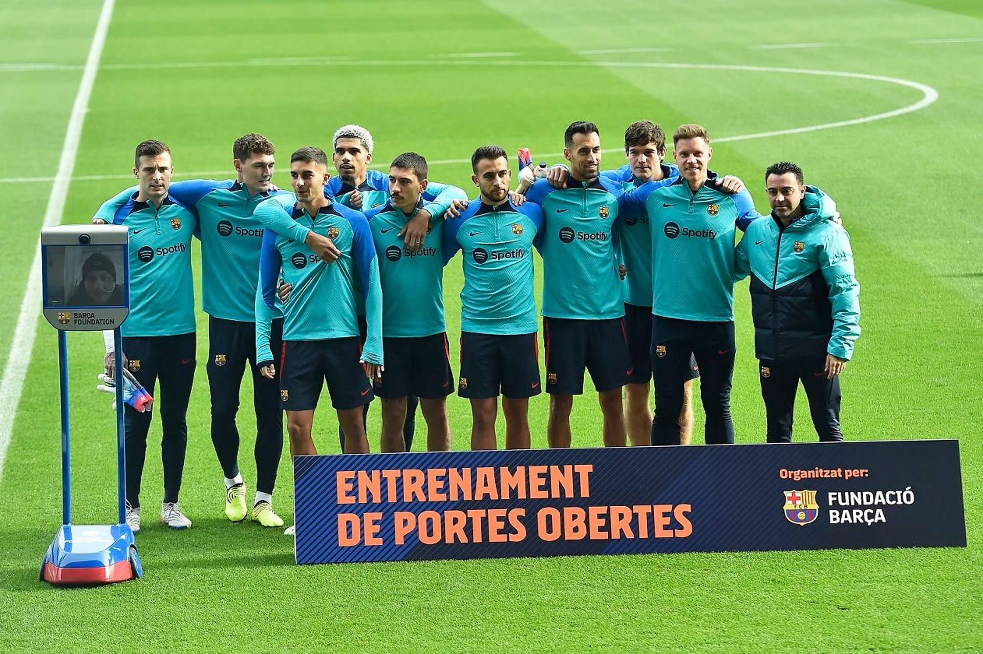 Treino do Barcelona