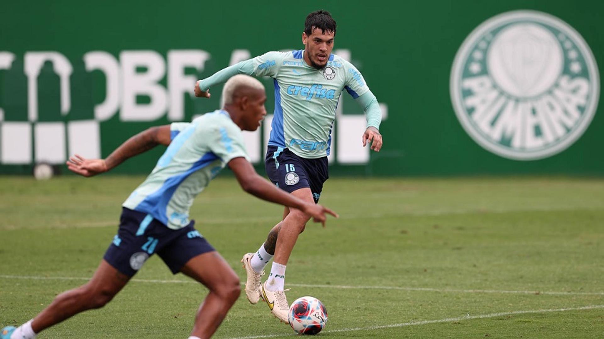 Gustavo Gómez - Treino Palmeiras