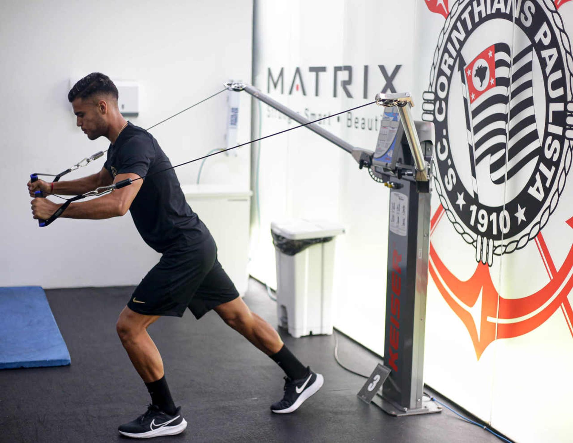 Fausto Vera - Treino Corinthians 09/01