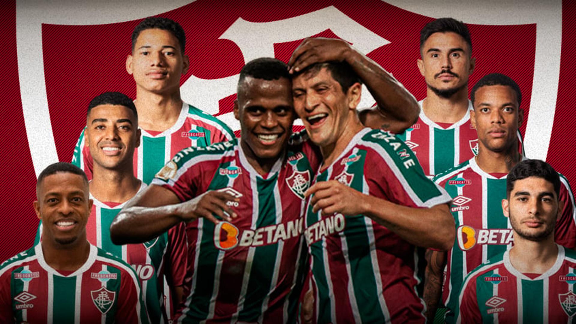 Arte atacantes Fluminense