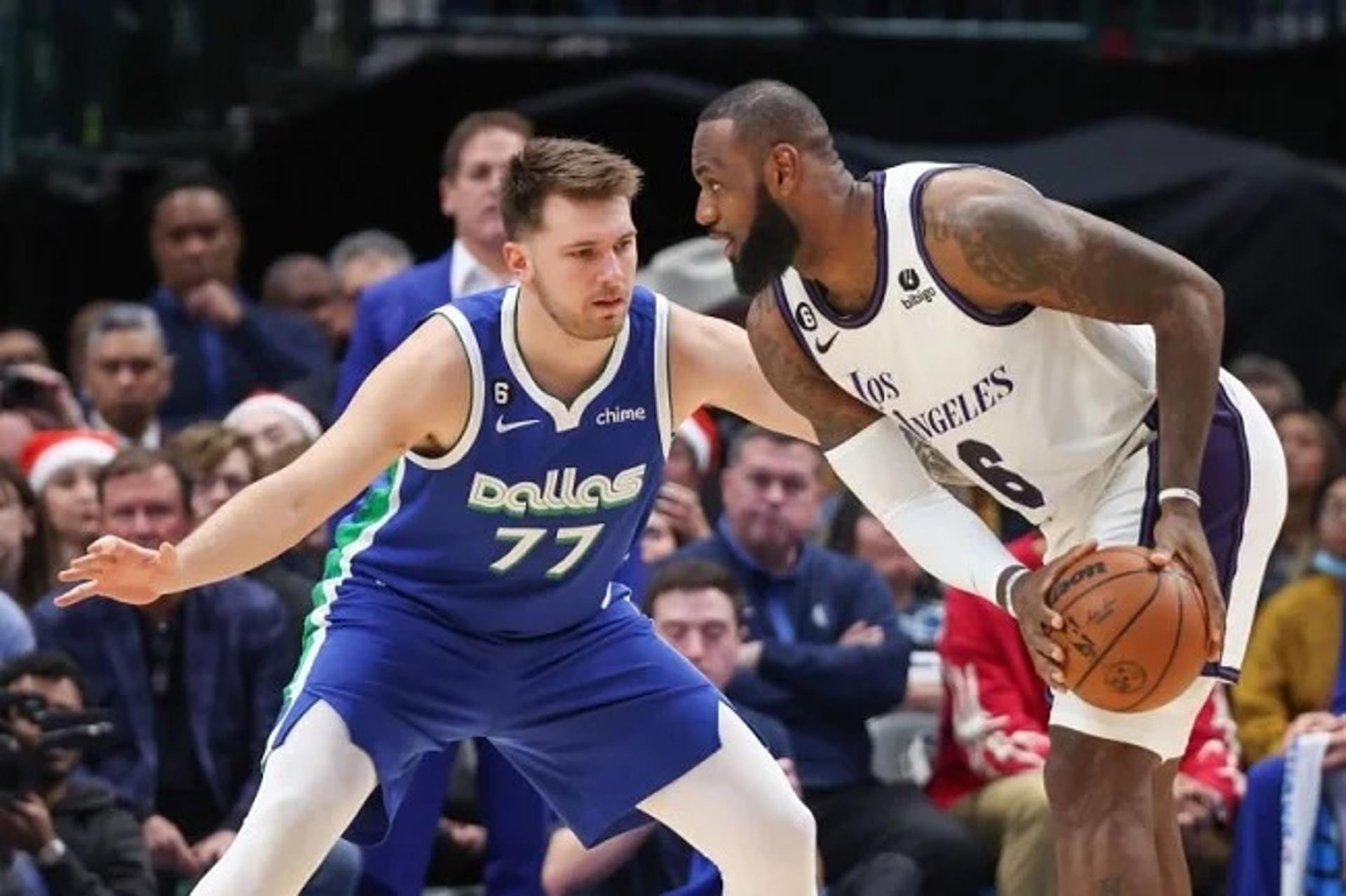 LeBron James Luka Doncic