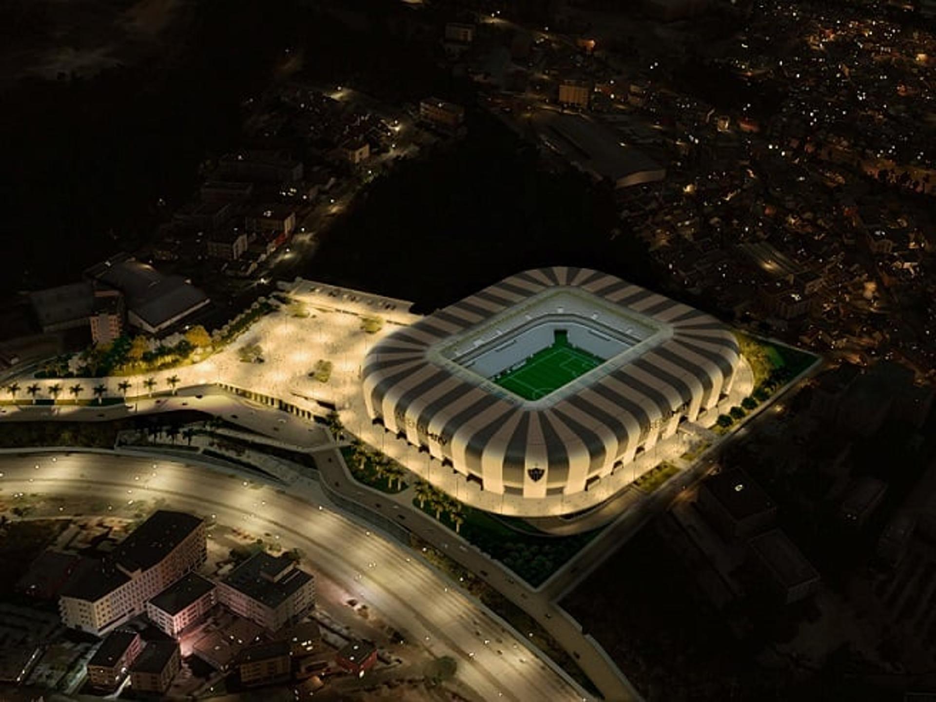 Arena MRV é uma das apostas do Galo para aumentar as receitas do clube