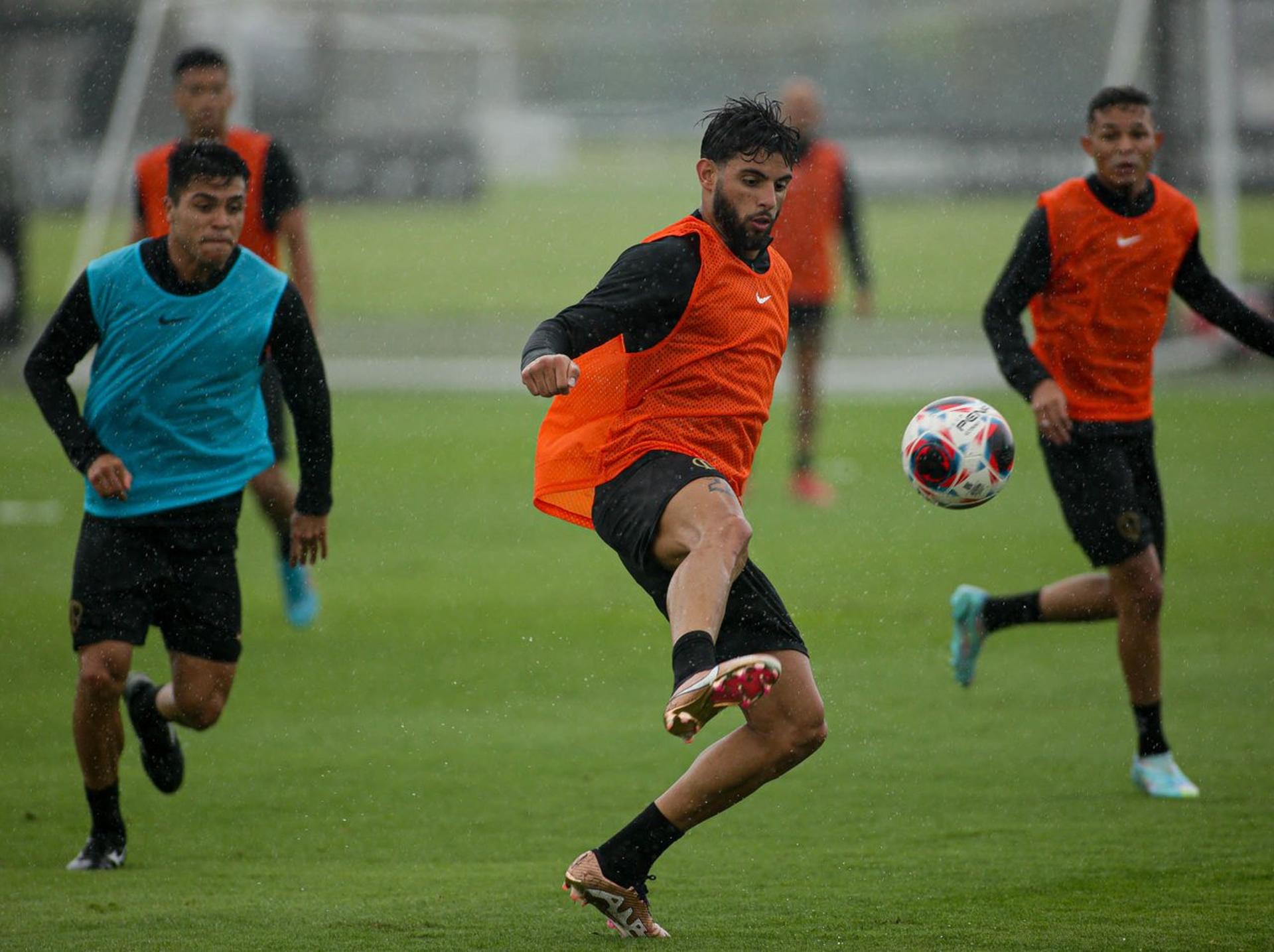 Yuri Alberto, Roni e Adson - Treino Corinthians