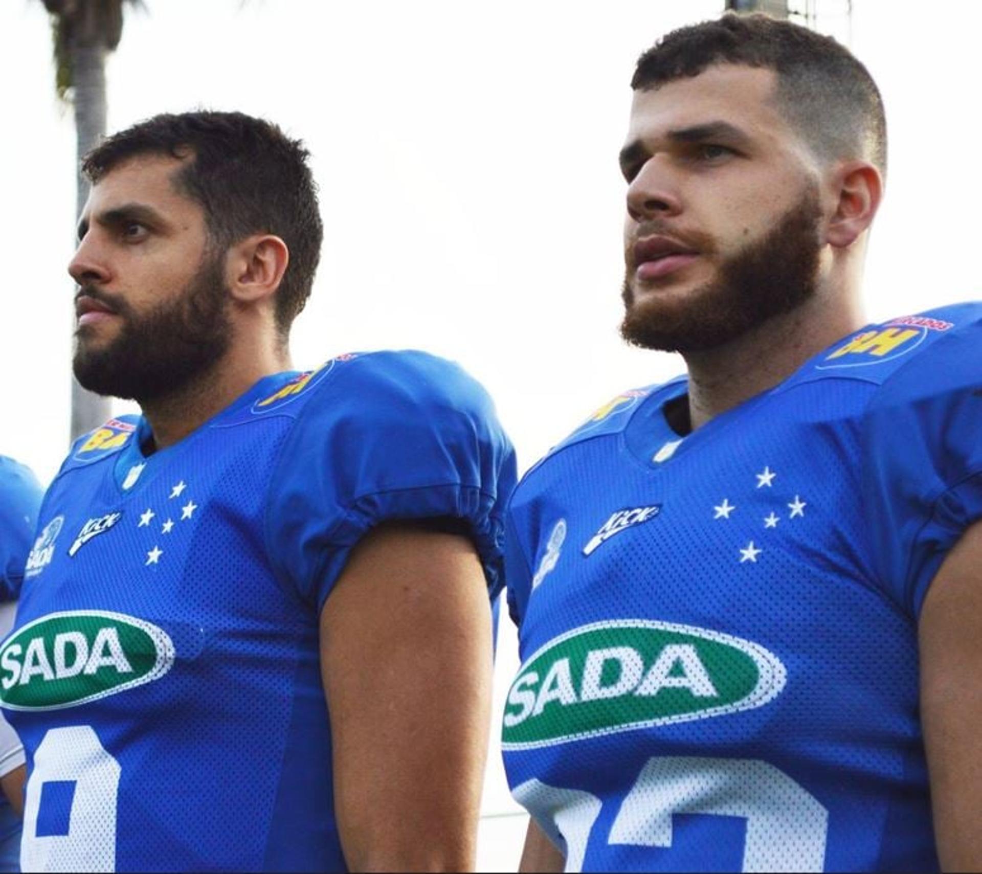 Álvaro Fadini e Rafael Fadini voltaram a defender as cores do Cruzeiro