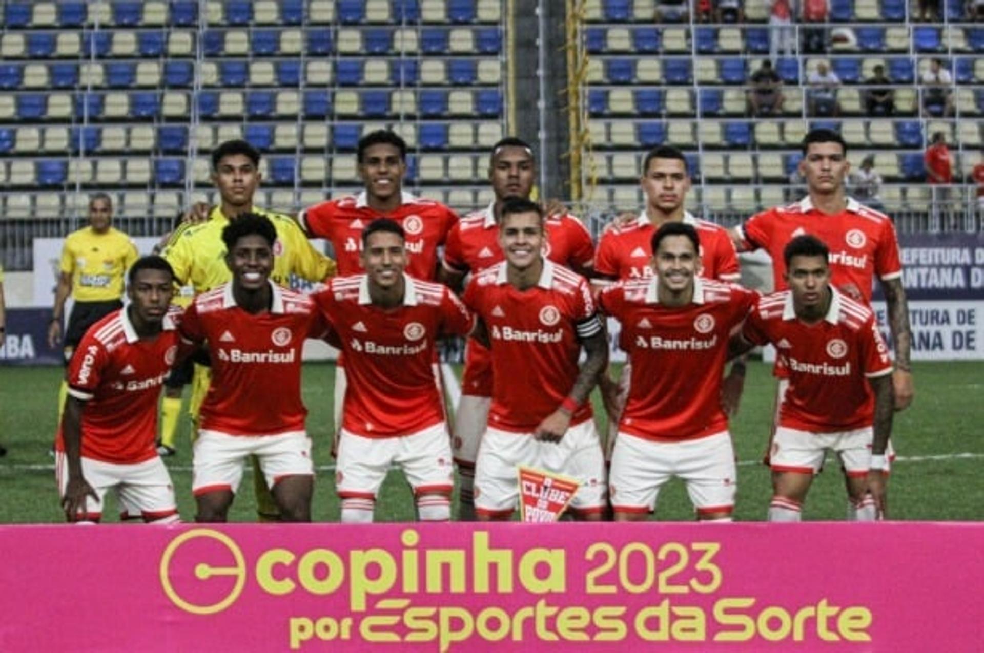 Time do Internacional na Copinha