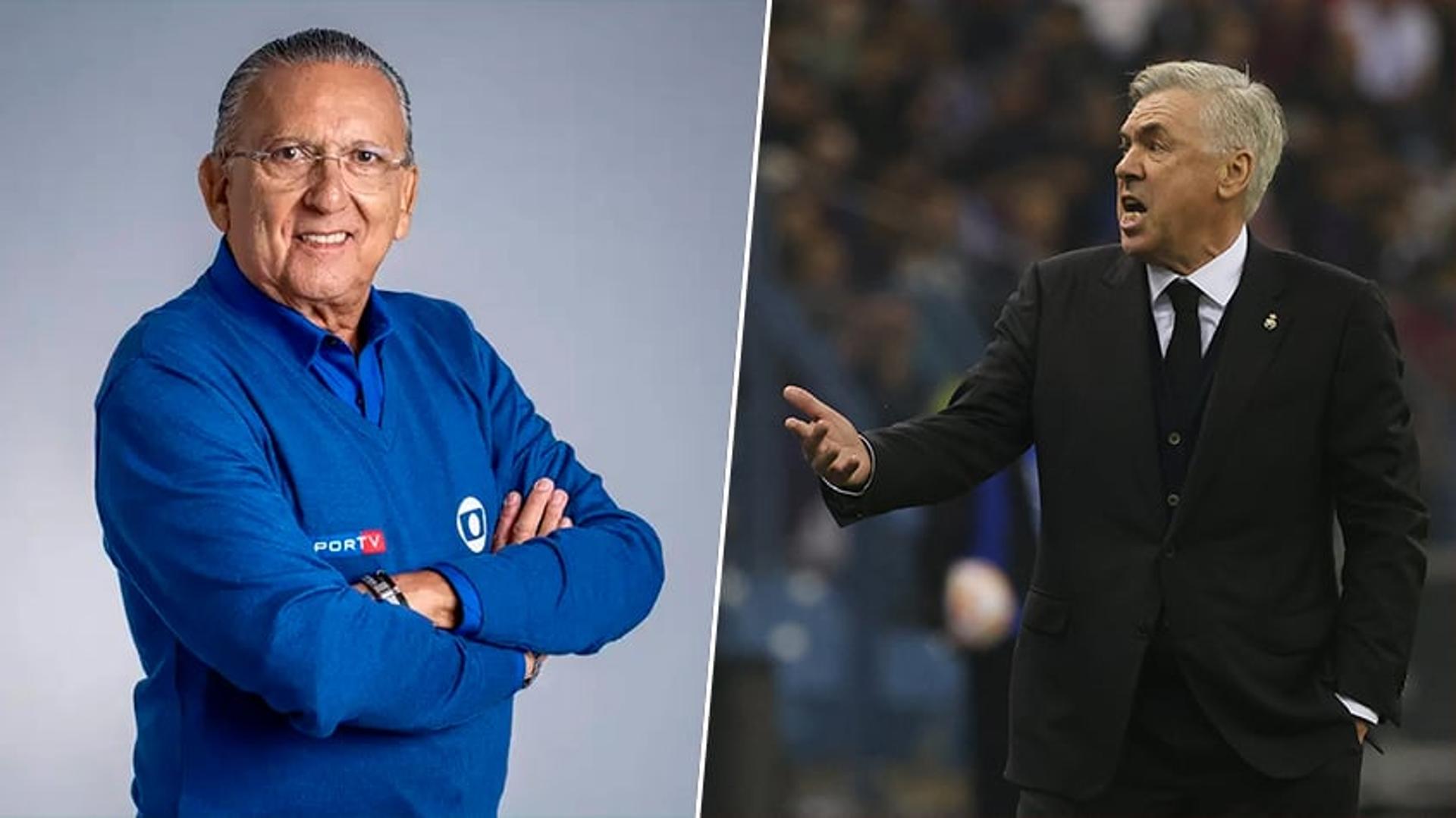 Galvão e Ancelotti