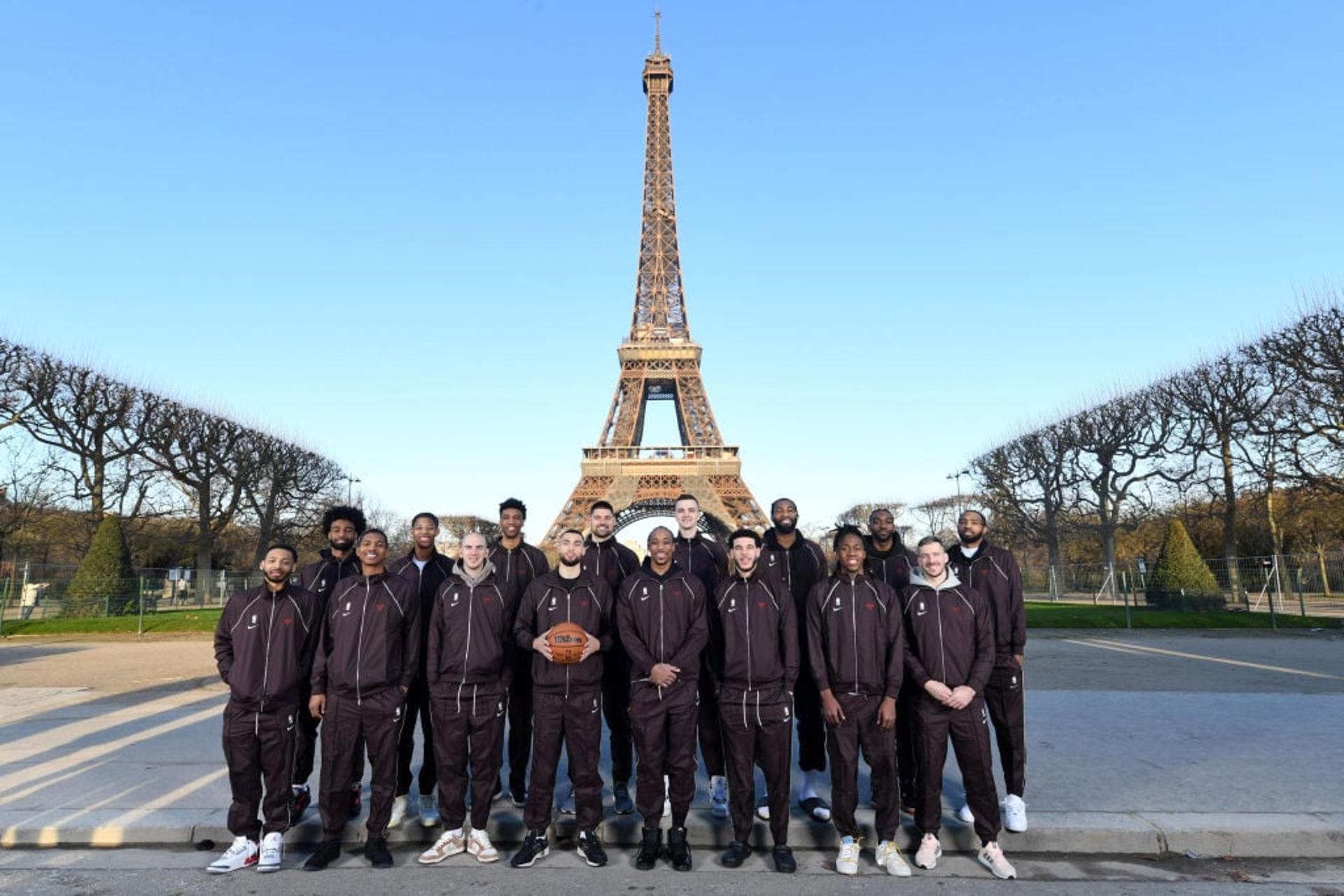 NBA - Chicago Bulls em Paris