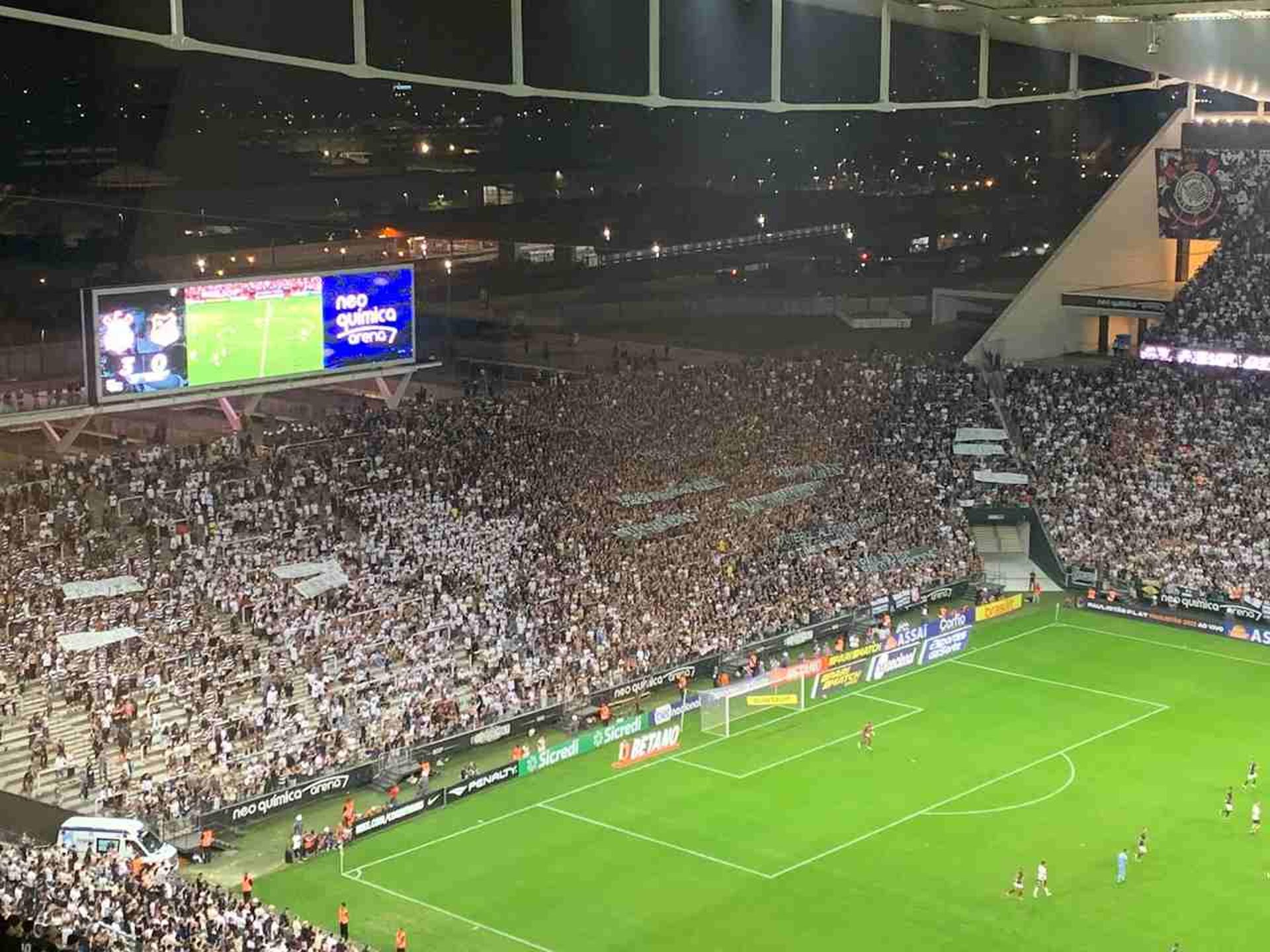 Torcida Corinthians protesto FPF