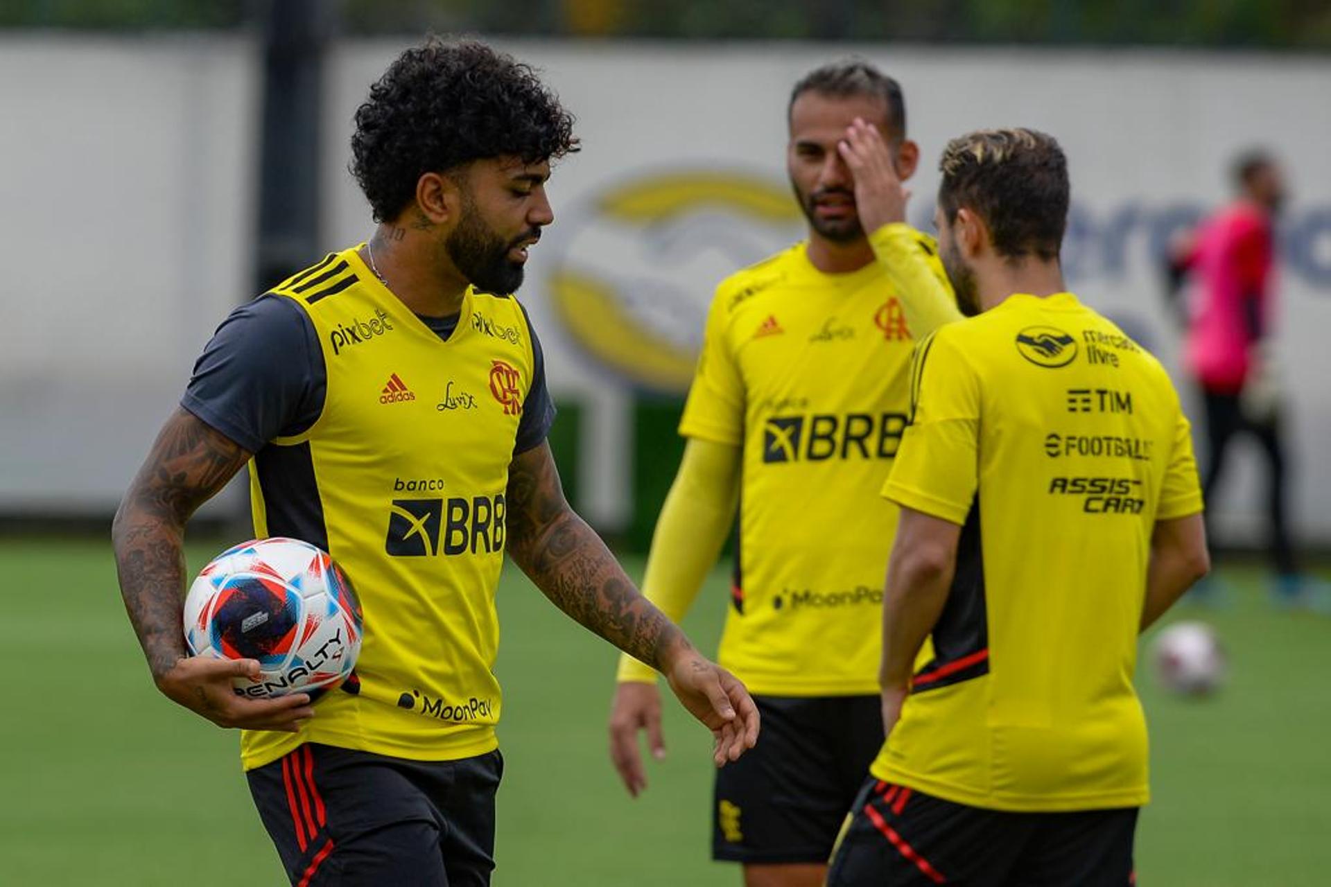 Gabigol Treino do Flamengo