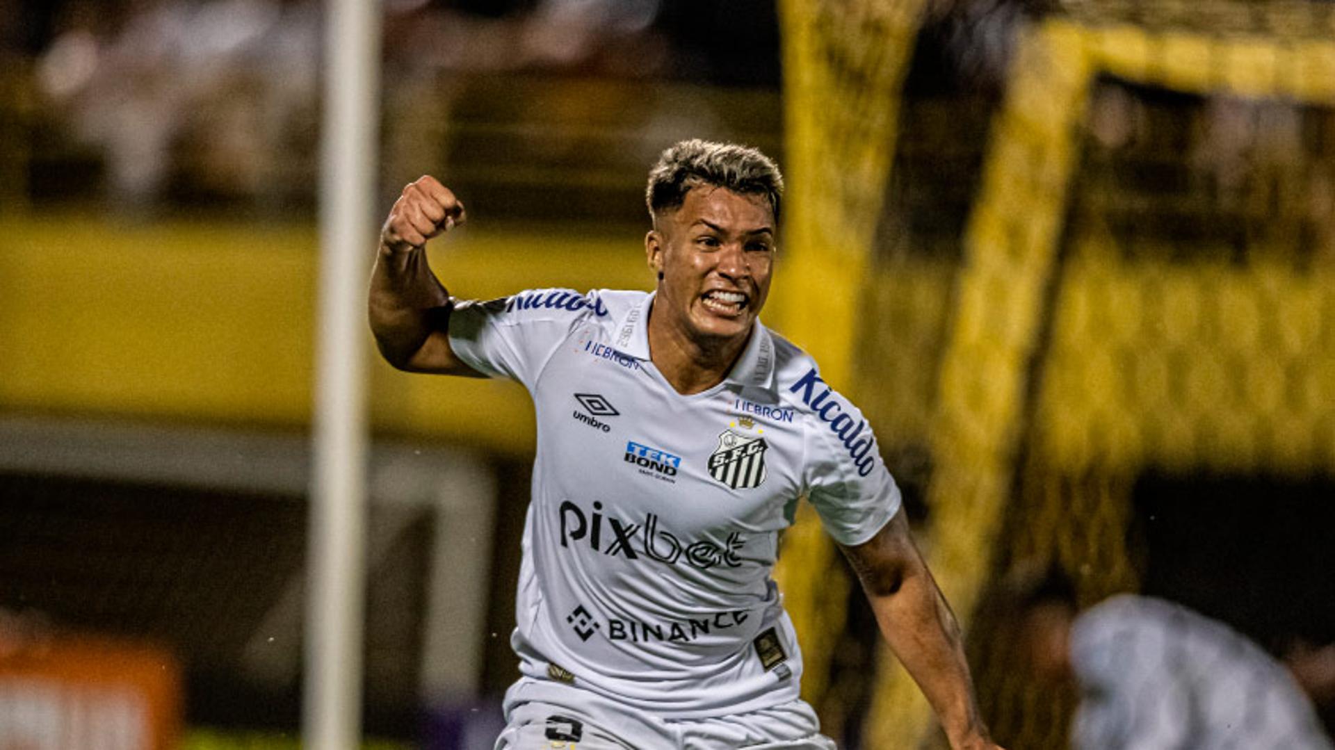 Santos x São Bernardo - Gol Marcos Leonardo