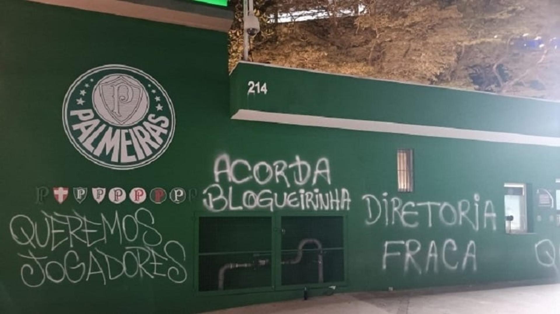 Muro Pichado - Sede Social Palmeiras