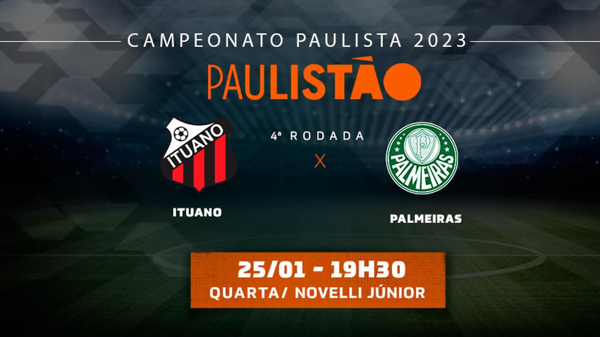 TR - Ituano x Palmeiras