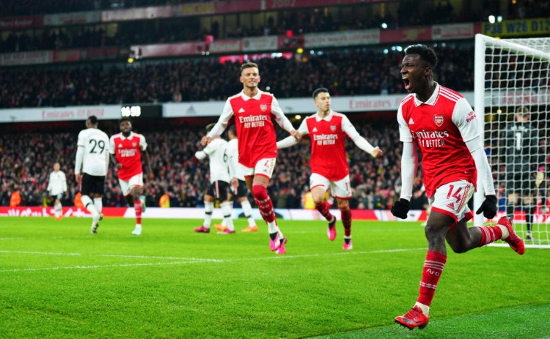 O Arsenal vem tendo uma belíssima temporada até aqui e vai tentar despachar o Manchester City na Copa da Inglaterra (Foto: IMAGO / Shutterstock)