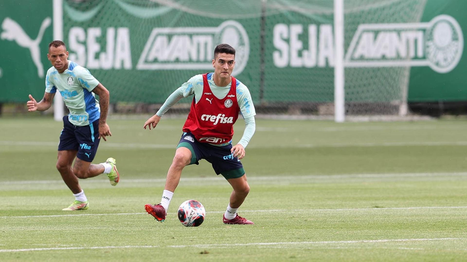 Treino Palmeiras Breno Lopes e Atuesta