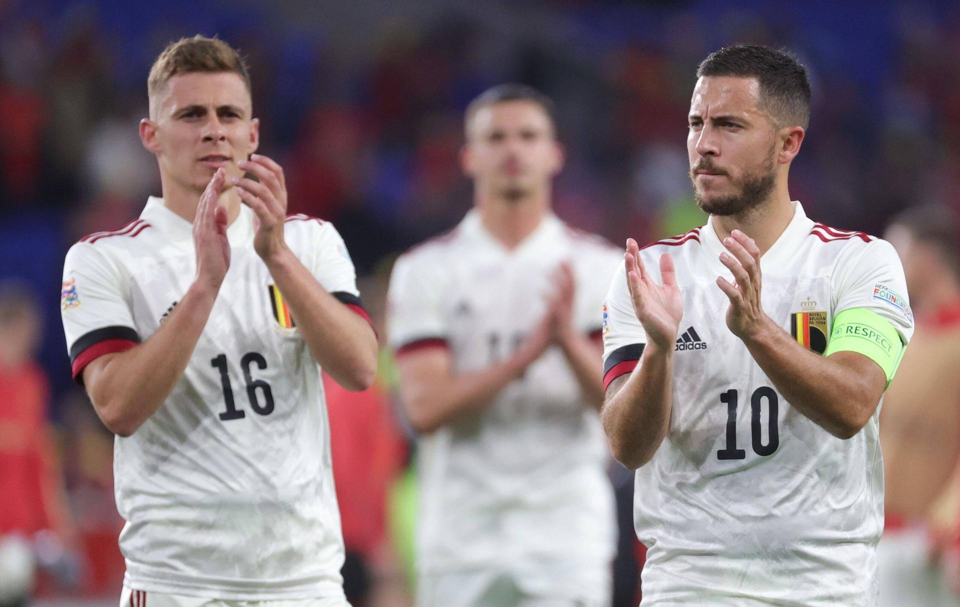 Thorgan Hazard e Eden Hazard - Bélgica