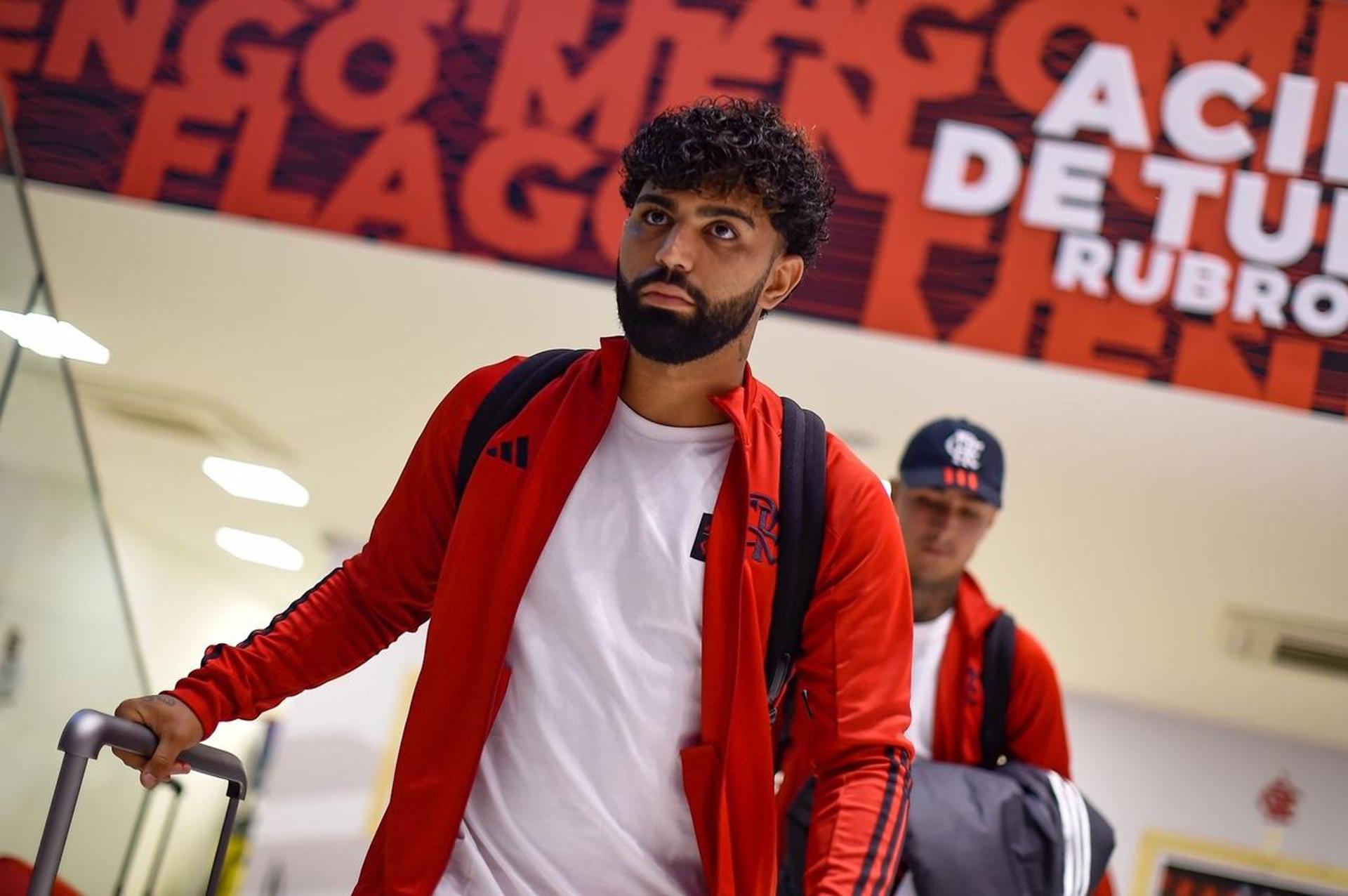 Gabigol Embarque do Flamengo Mundial de Clubes