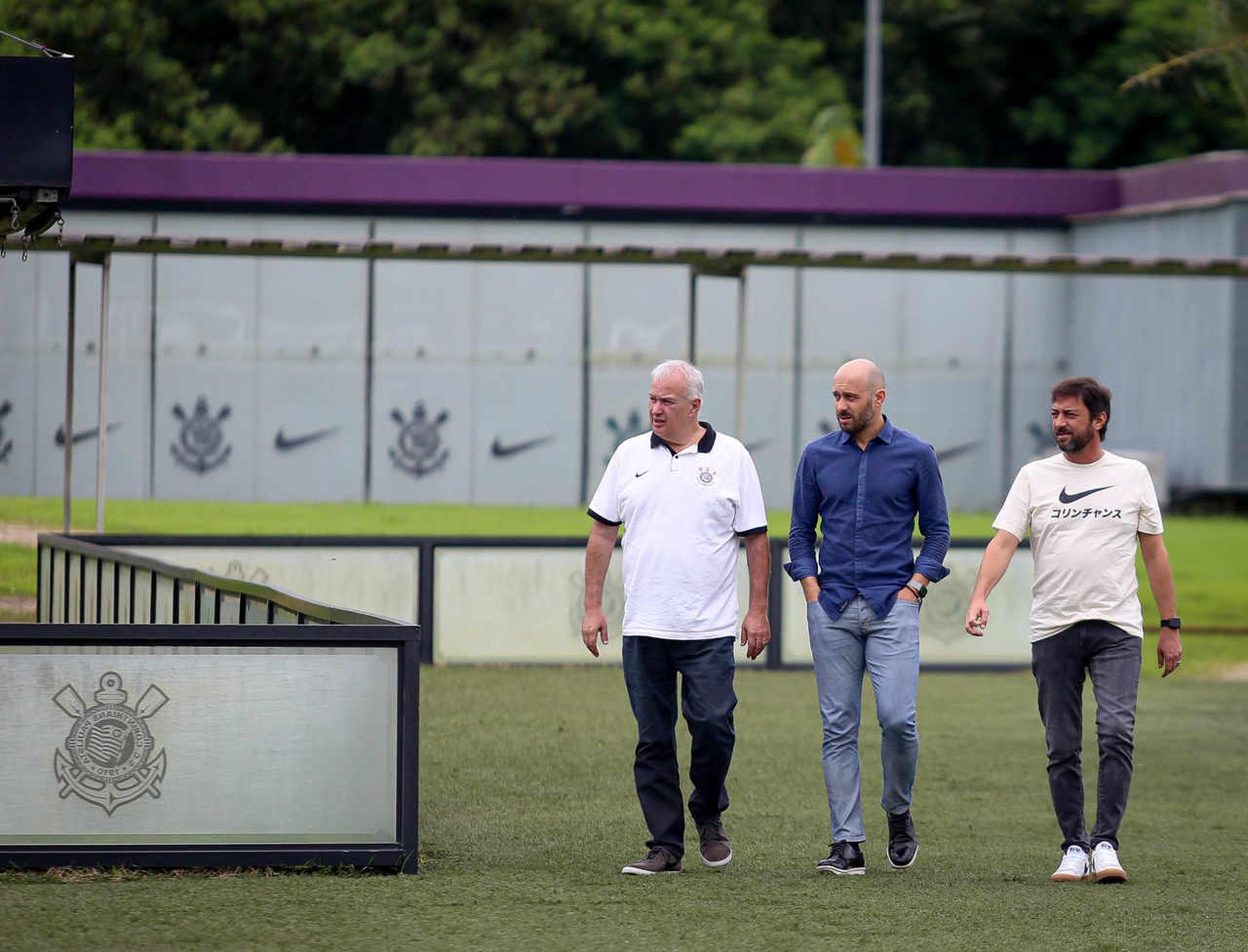 Duílio Monteiro Alves, Roberto de Andrade e Alessandro Nunes - Corinthians