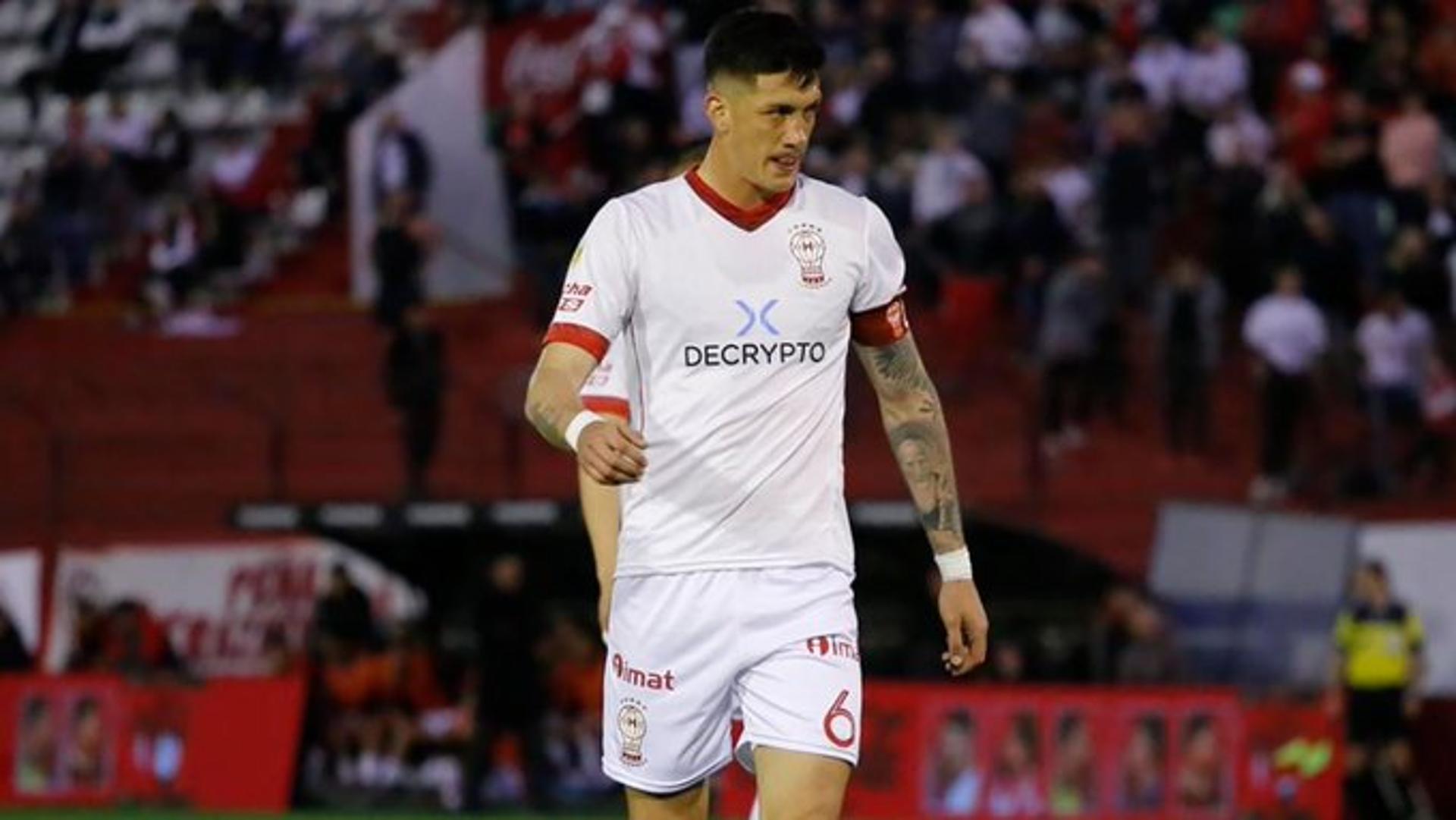 Lucas Merolla é capitão do Huracán