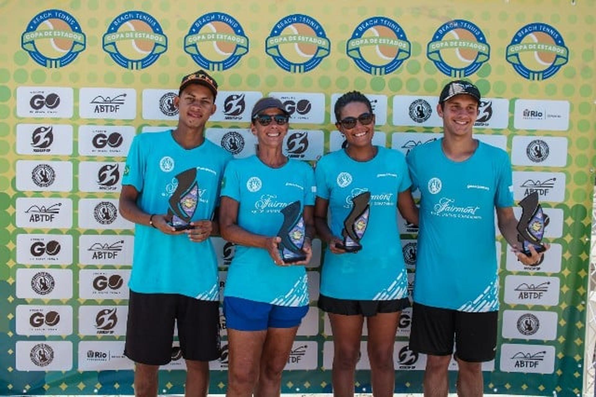 Rodrigo Oliveira, Ana Reis, Marcelle e Cauã Vice-campeões por equipes na categoria C