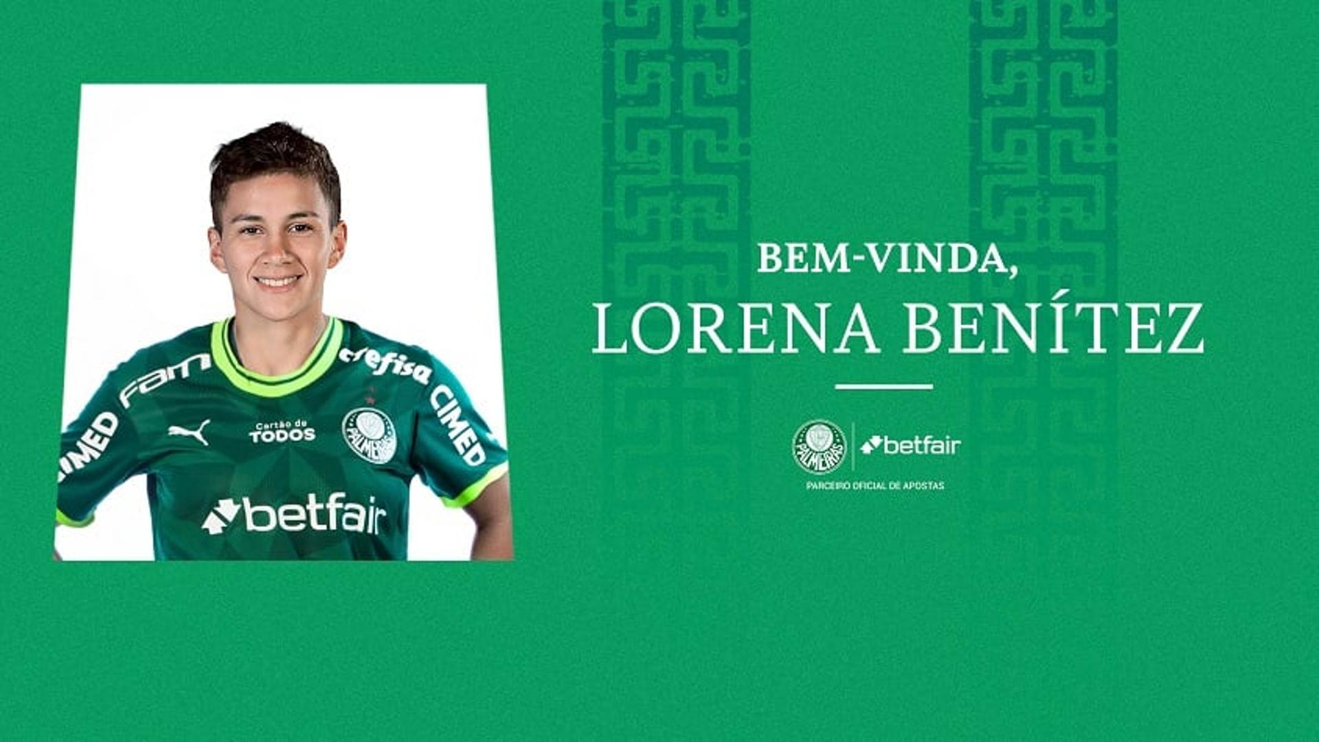 Lorena Benítez - Palmeiras